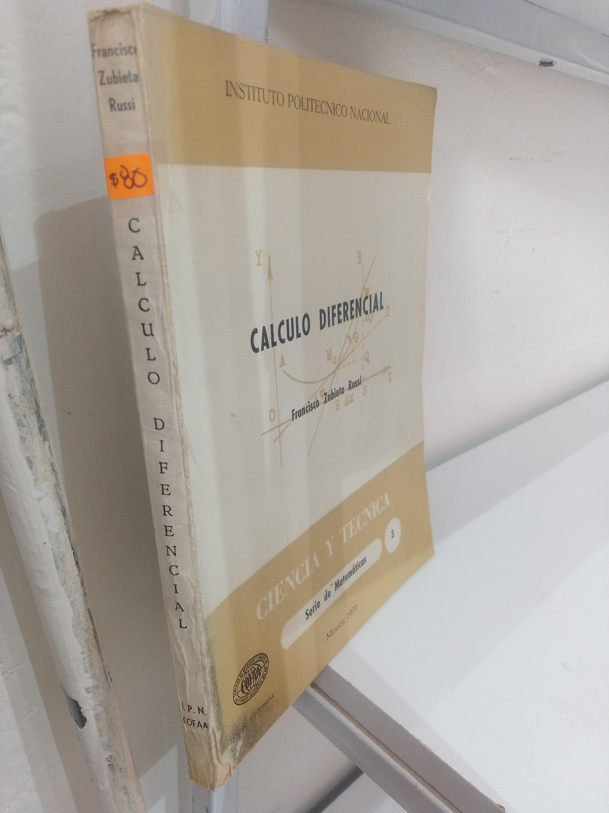 CALCULO DIFERENCIAL POR FRANCISCO ZUBIETA USADO MATEMATICAS JUAREZ 515