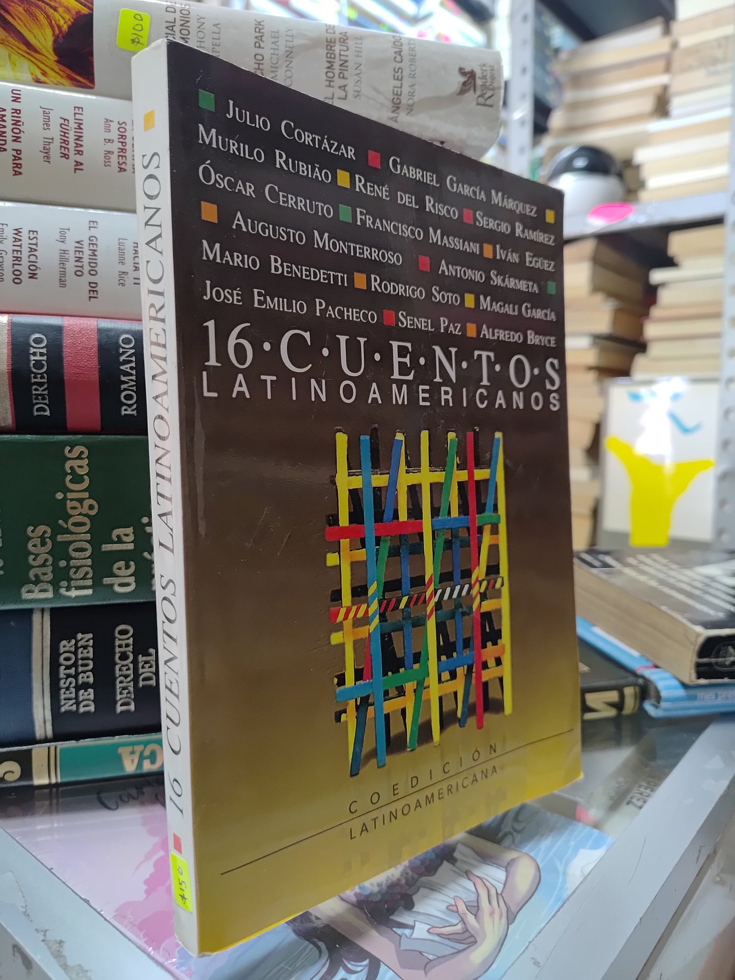 16 CUENTOS LATINOAMERICANOS POR VARIOS AUTORES USADO NOVELAS JUAREZ 515