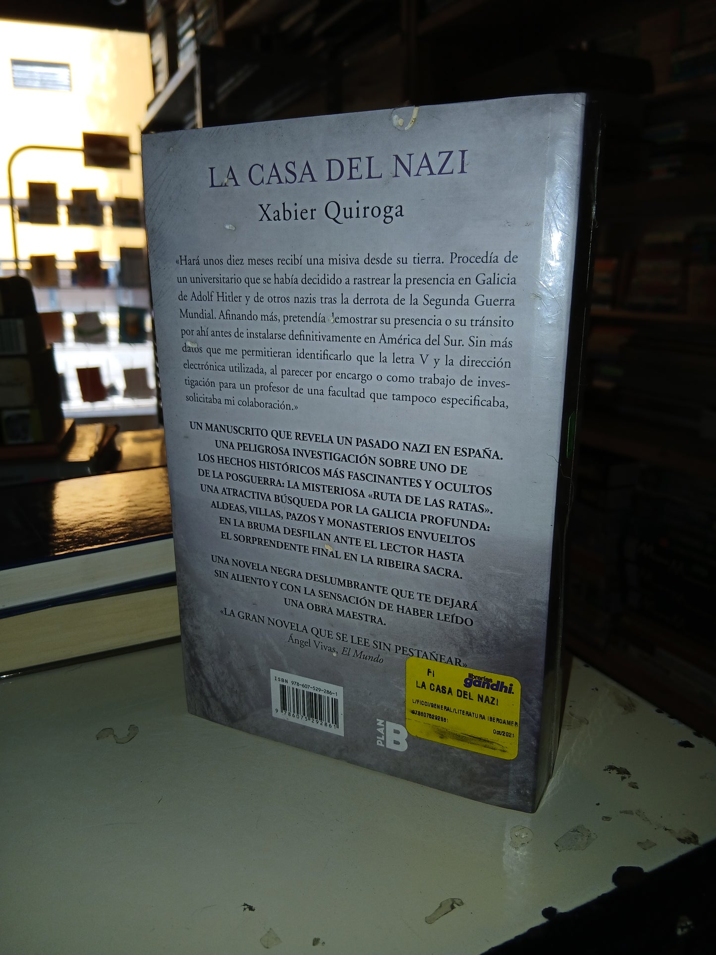 LA CASA DEL NAZI POR XABIER QUIROGA USADO NOVELA LITERARIO 207