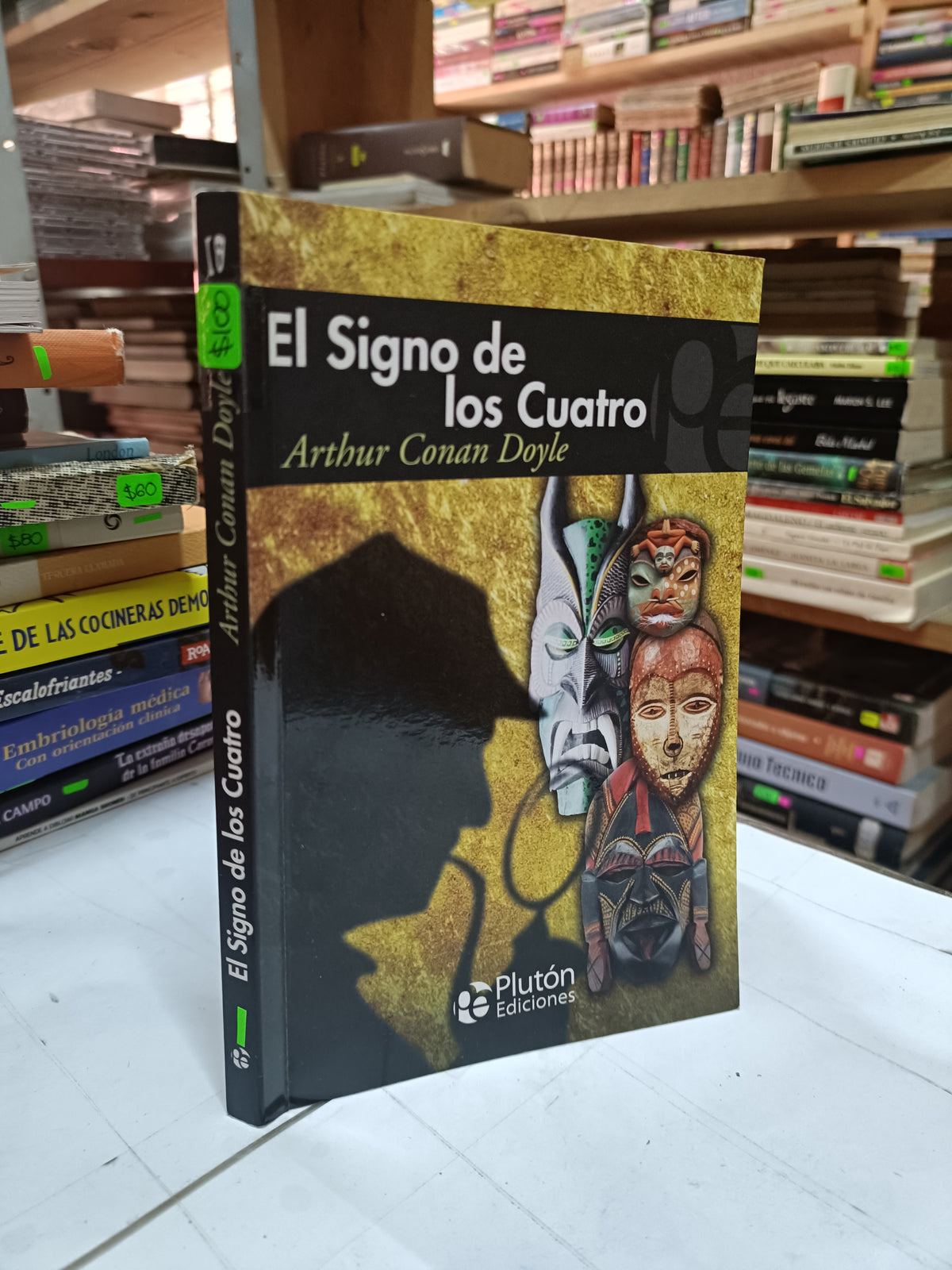 EL SIGNO DE LOS CUATRO POR ARTHUR CONAN DOYLE USADO NOVELA LITERARIO 207