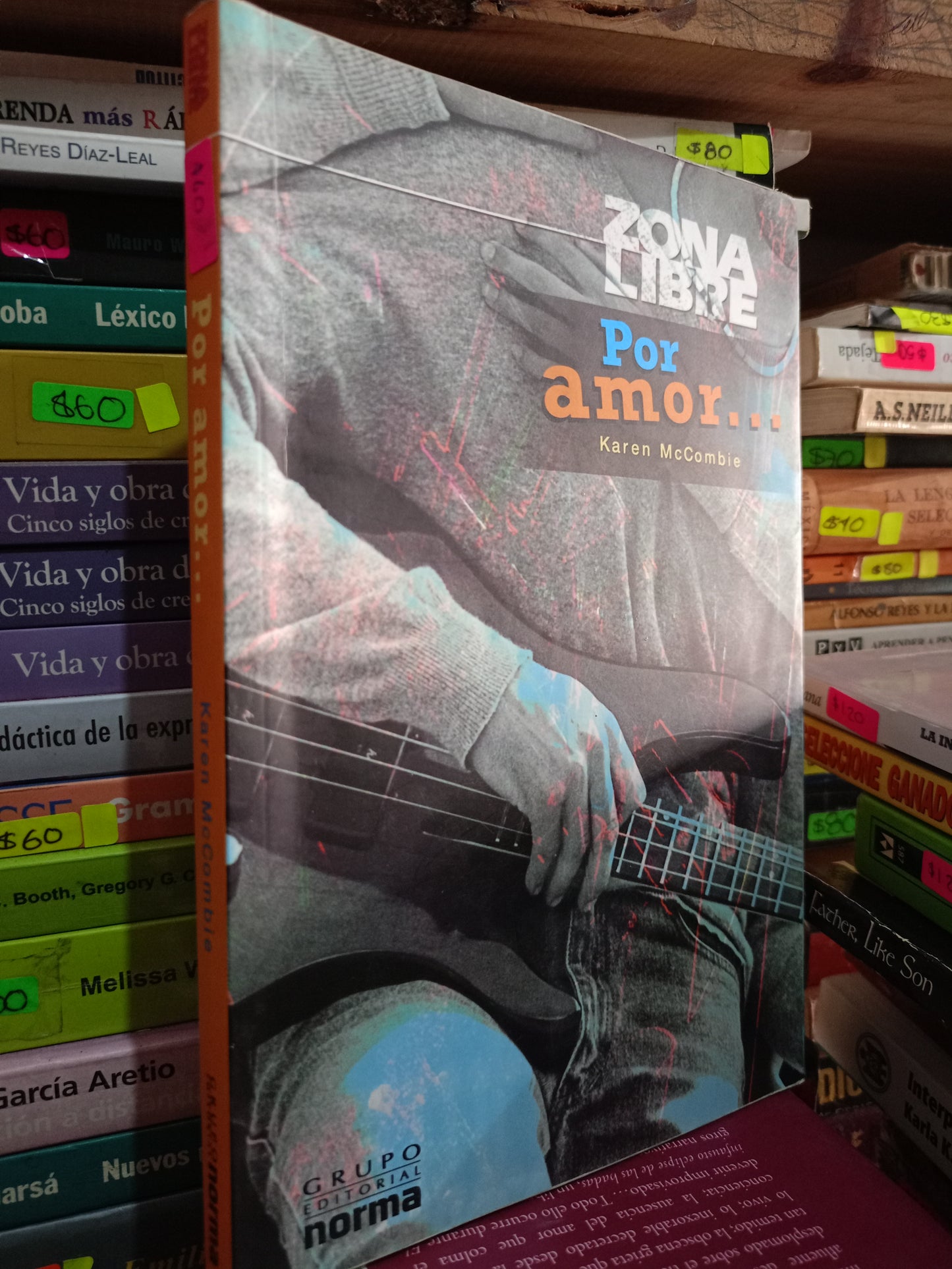 POR AMOR KAREN MCCOMBIE USADO NOVELA LITERARIO 305