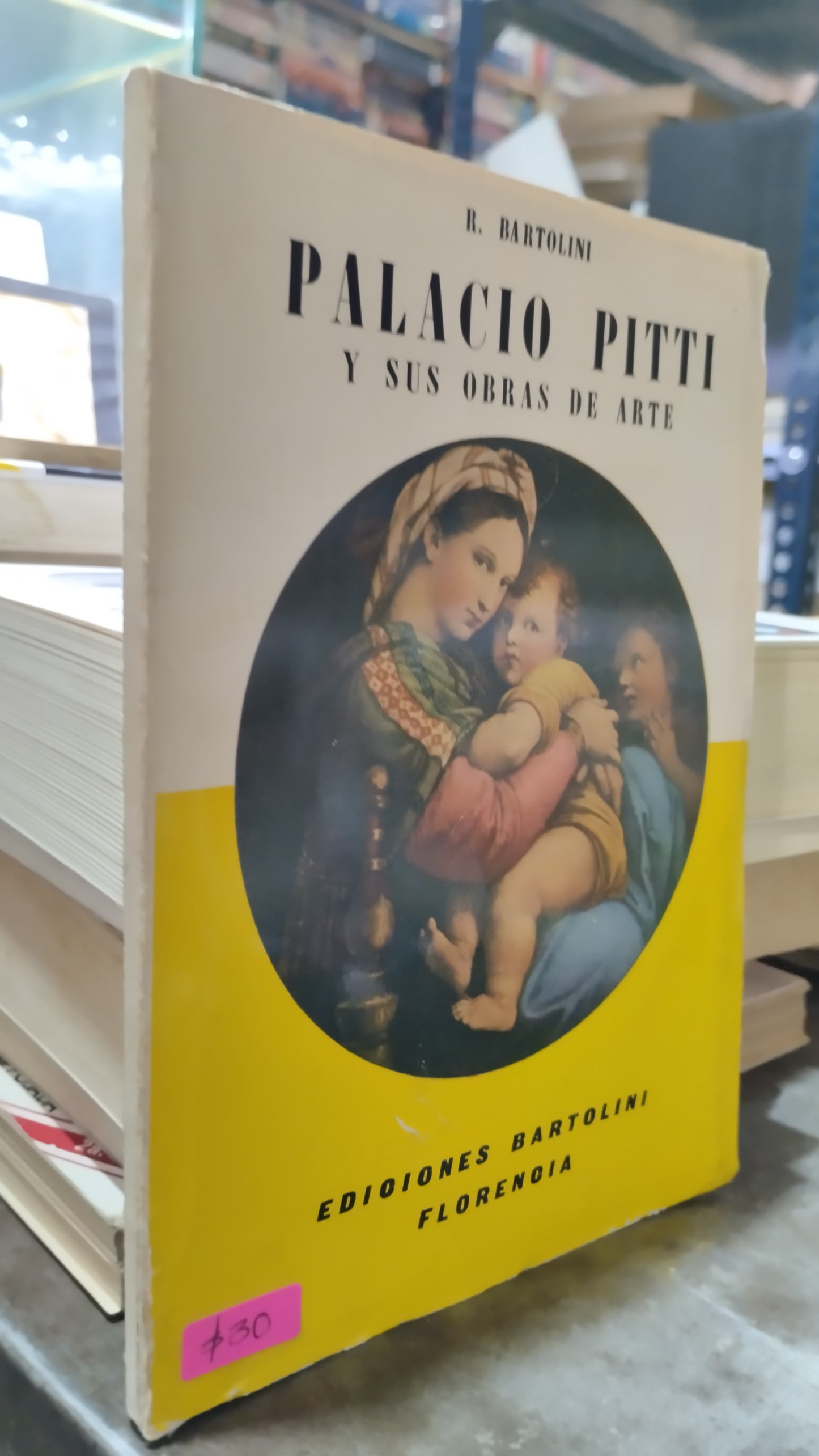 PALACIO PITTI Y SUS OBRAS DE ARTE LIBRO USADO ARTE ALDAMA