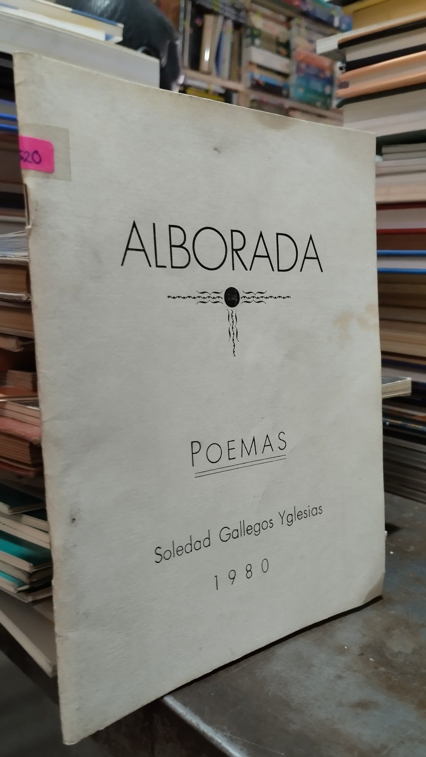 ALBORADA POEMAS POR SOLEDAD GALLEGOS IGLESIAS LIBRO USADO POESIA ALDAMA