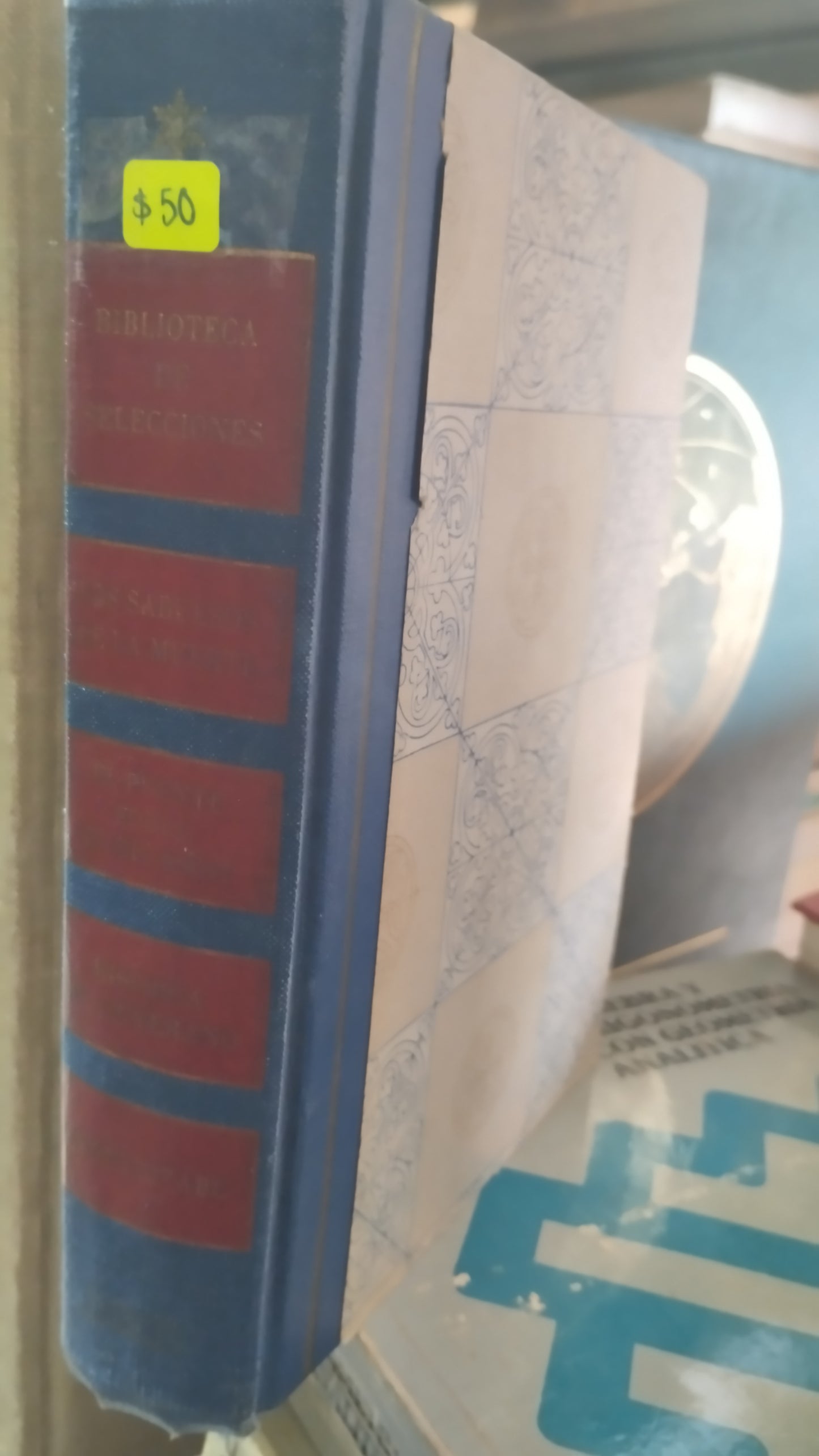 BIBLIOTECA DE SELECCIONES LIBRO USADO NOVELAS ALDAMA