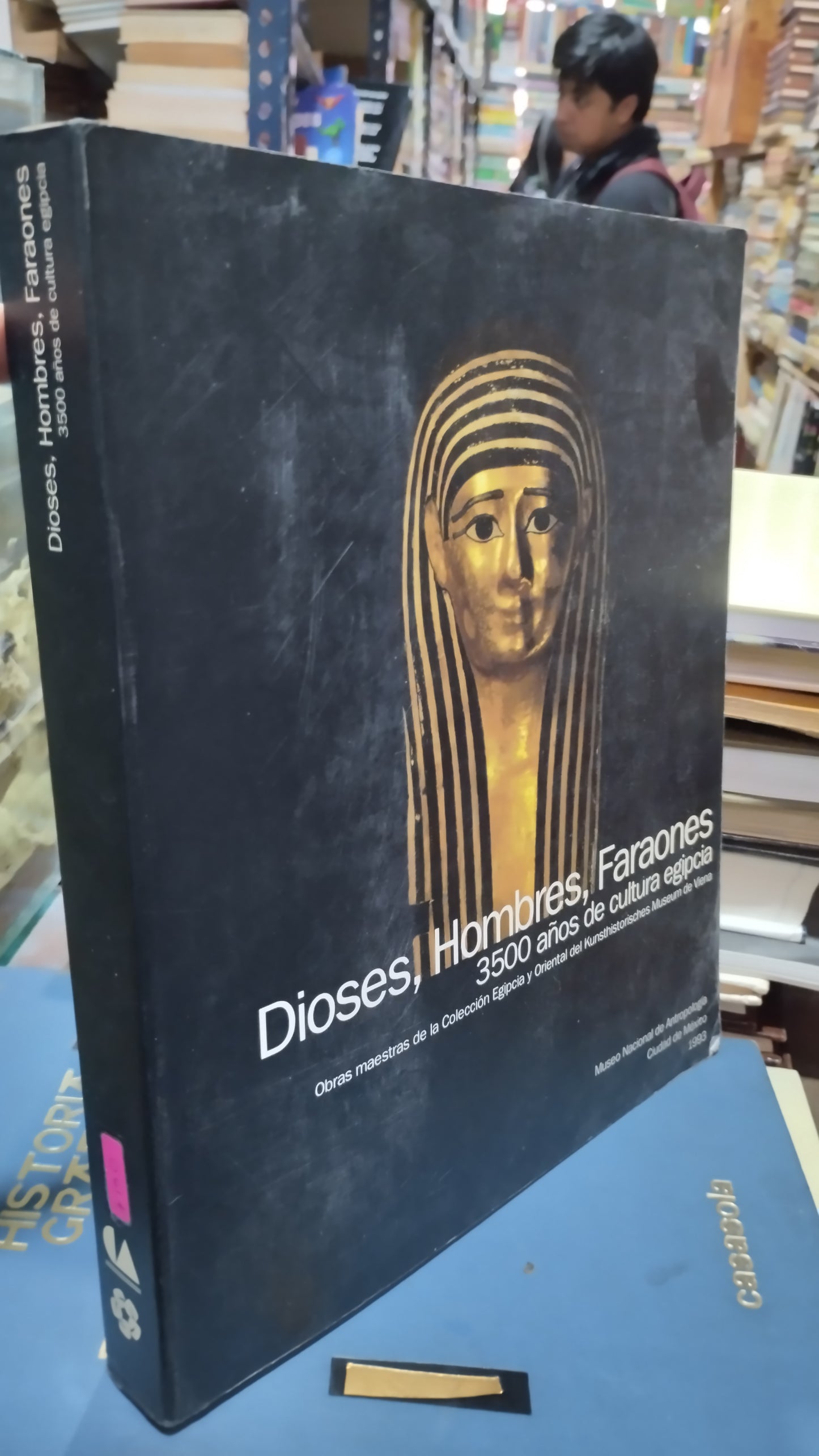 DIOSES HOMBRES Y FARAONES 3500 AÑOS DE CULTURA EGIPCIA LIBRO USADO HISTORIA ALDAMA