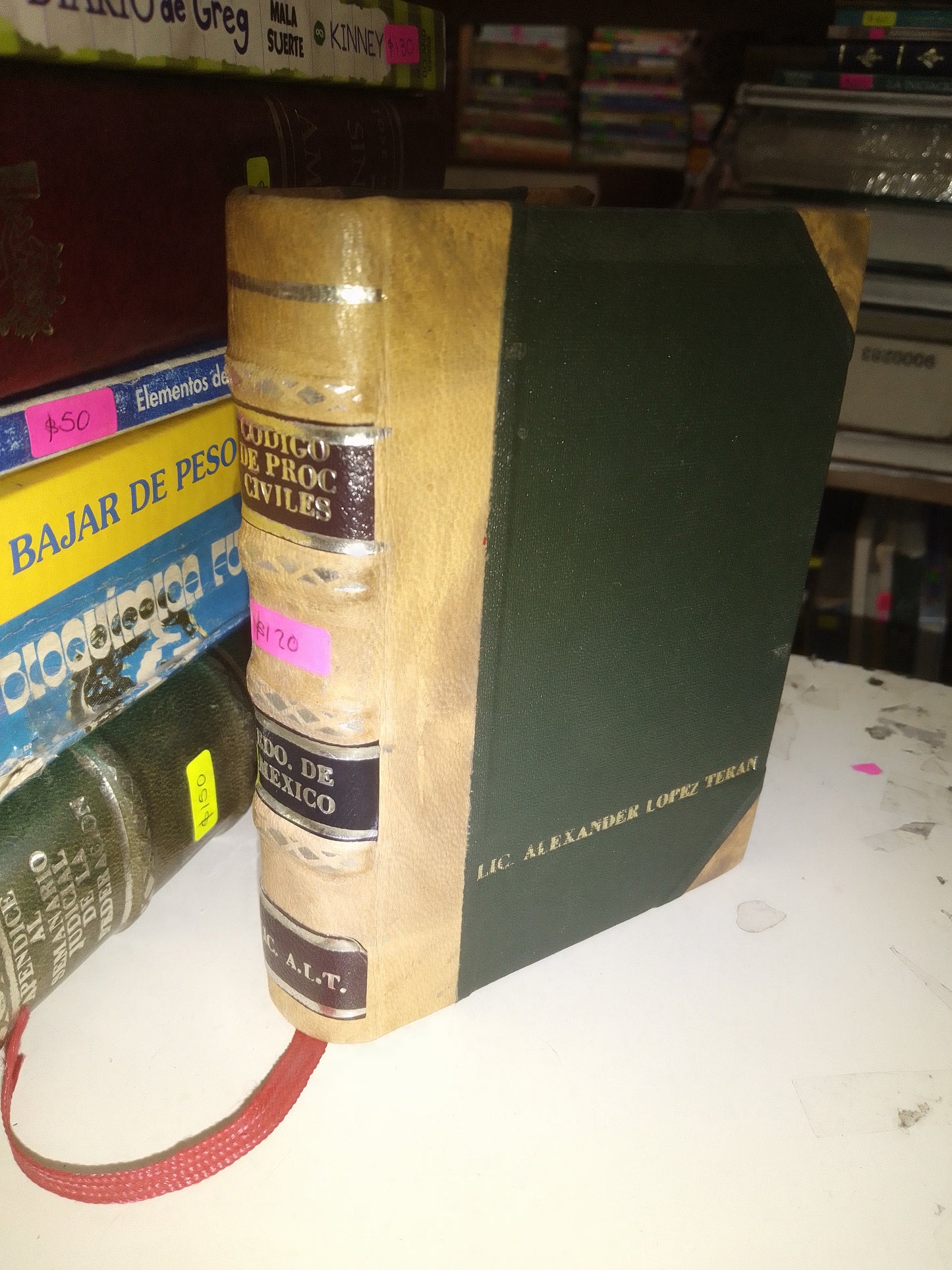 CÓDIGO DE PROC. CIVILES USADO DERECHO LITERARIO 207