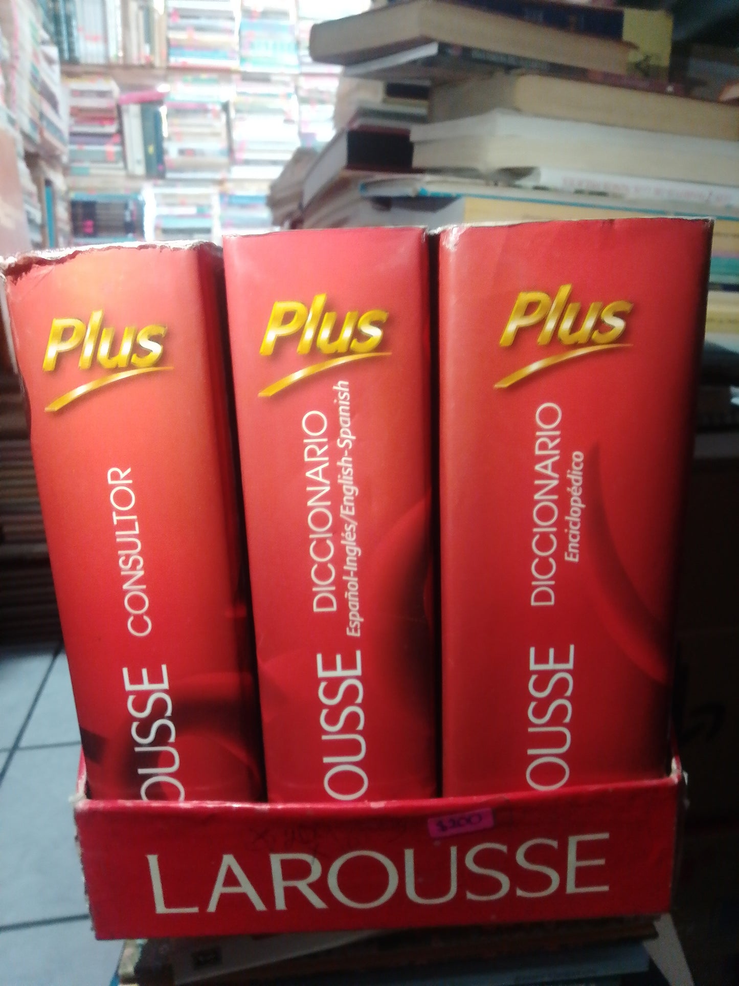 DICCIONARIOS LAROUSSE 3 TOMOS USADO EDUCACION JUAREZ