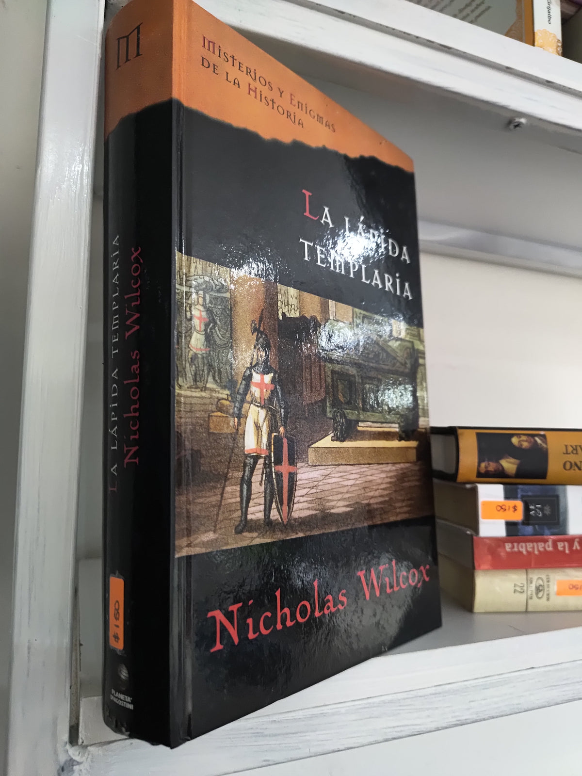 LA LAPIDA TEMPLARIA POR NICHOLAS WILCOX USADO NOVELAS JUAREZ 515