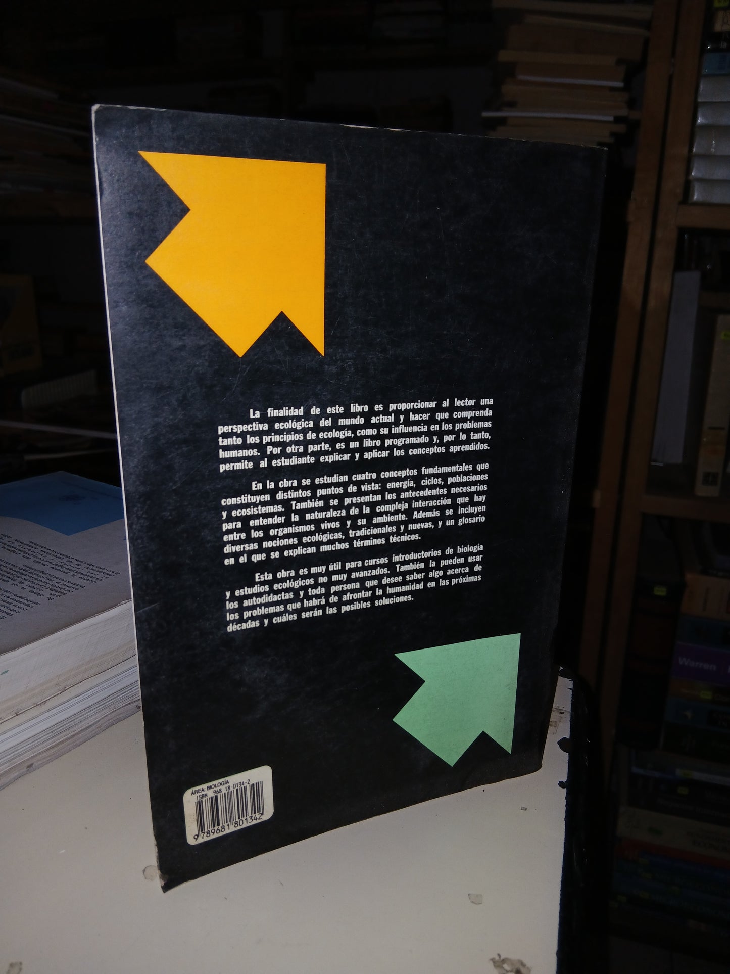 FUNDAMENTOS DE ECOLOGÍA POR DAVID B. SUTTON Y N. PAUL HARMON USADO BIOLOGÍA LITERARIO 207