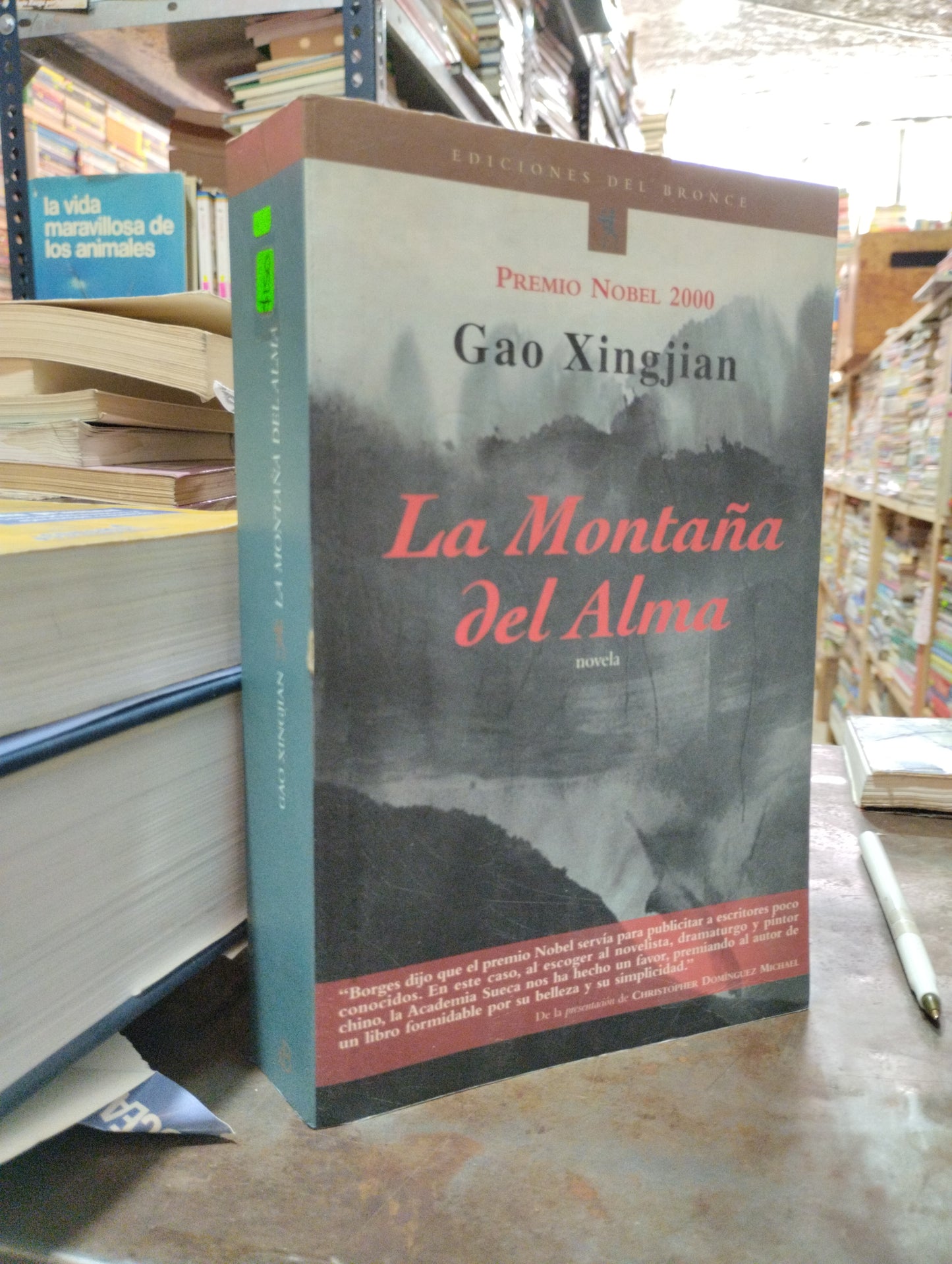LA MONTAÑA DEL ALMA POR GAO XINGJIAN USADO NOVELA ALDAMA