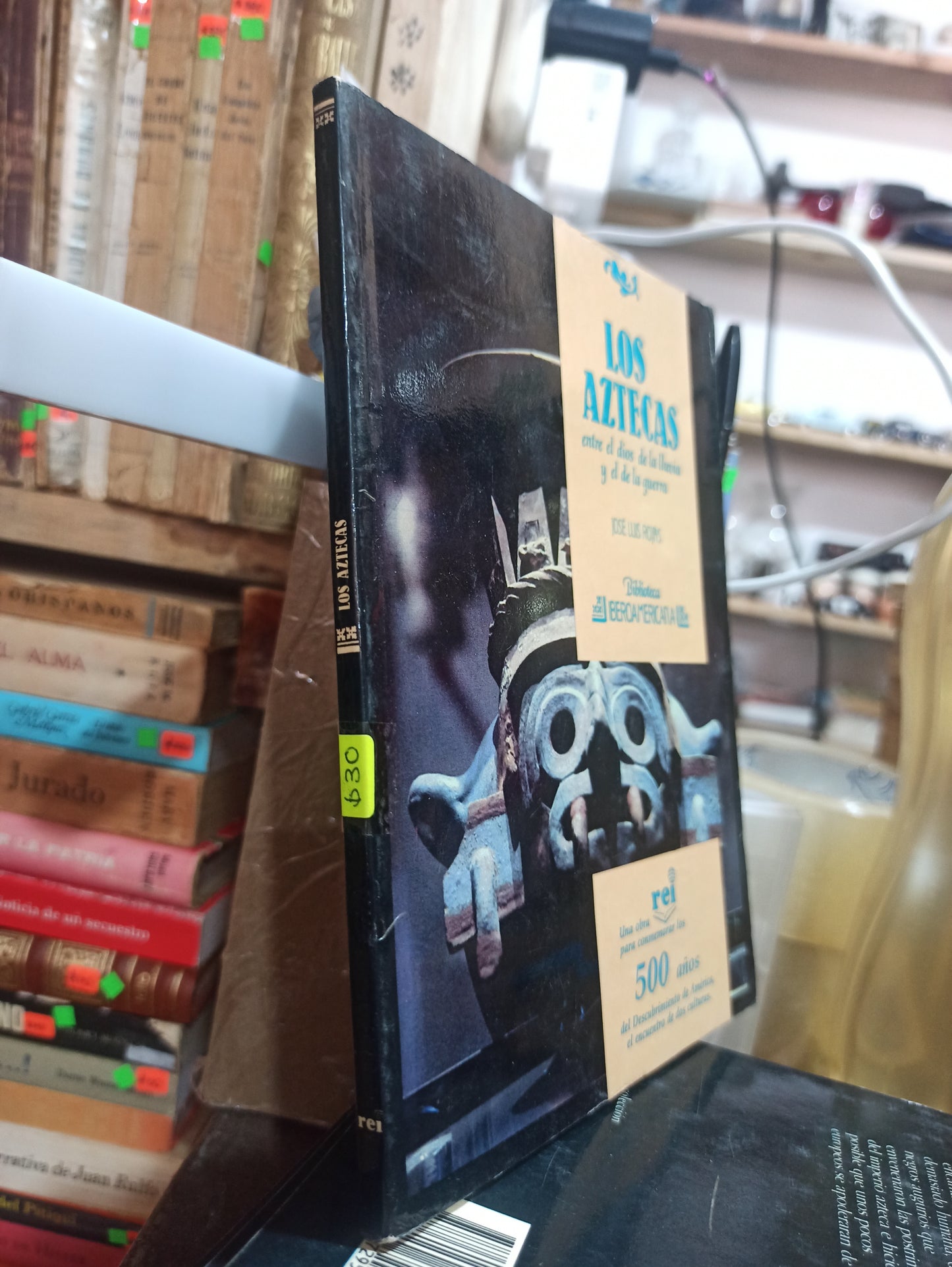 LOS AZTECAS POR JOSE LUIS ROJAS USADO HISTORIA ALDAMA