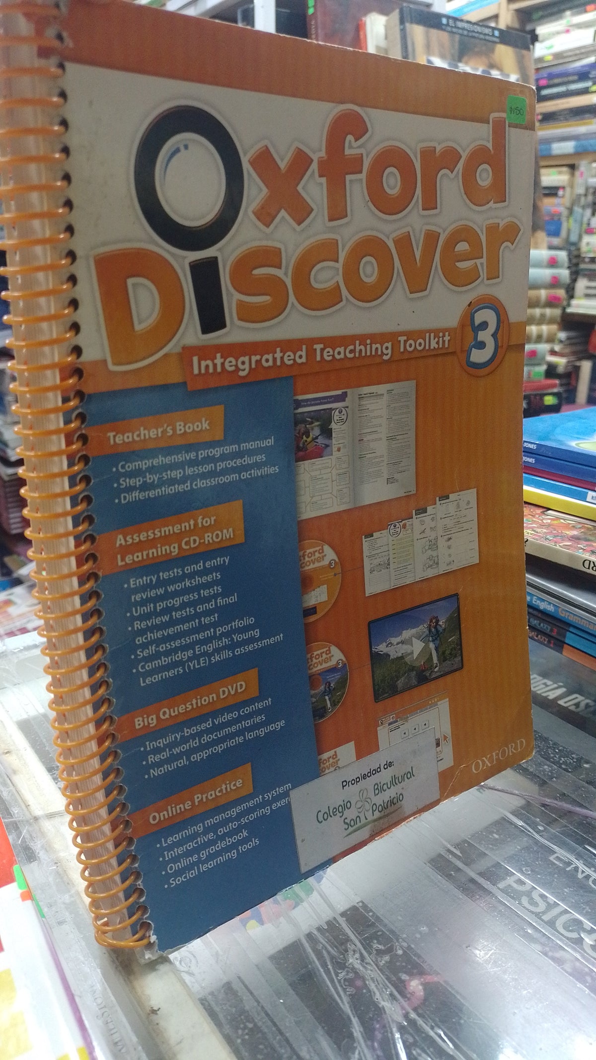 OXFORD DISCOVER INTEGRATED TEACHING TOOLKIT 3 USADO IDIOMAS JUAREZ 507