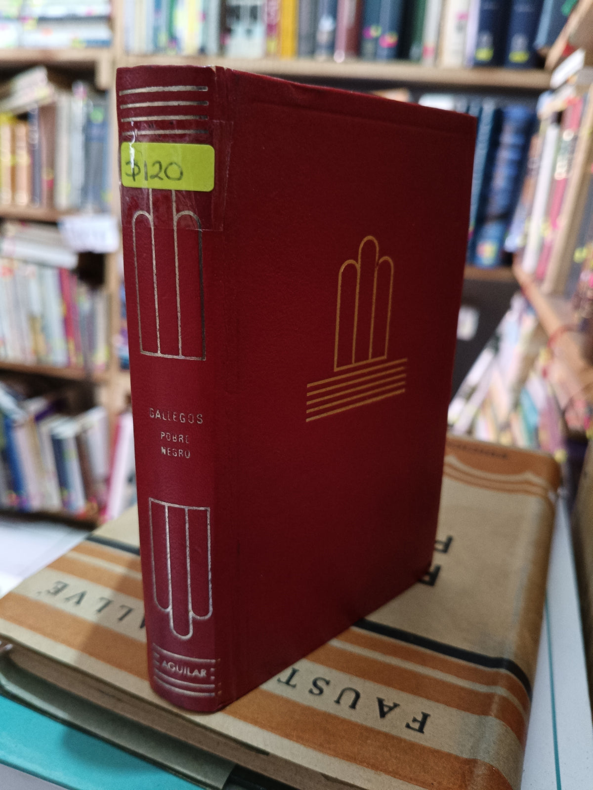 GALLEGOS POBRE NEGRO USADO NOVELA LITERARIO 305