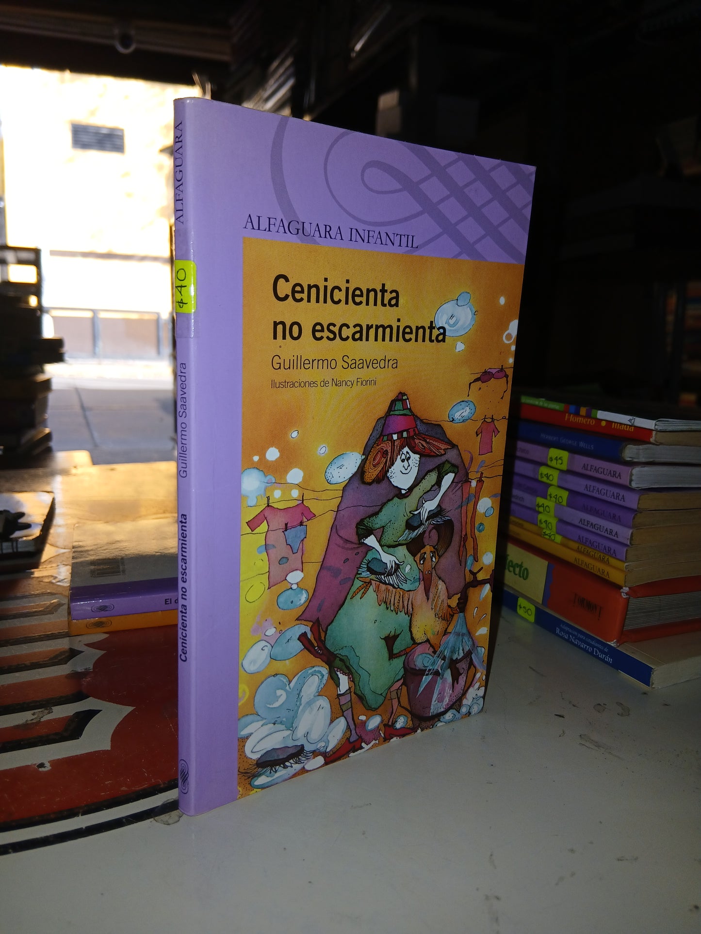 CENICIENTA NO ESCARMIENTA POR GUILLERMO SAAVEDRA USADO INFANTIL LITERARIO 207