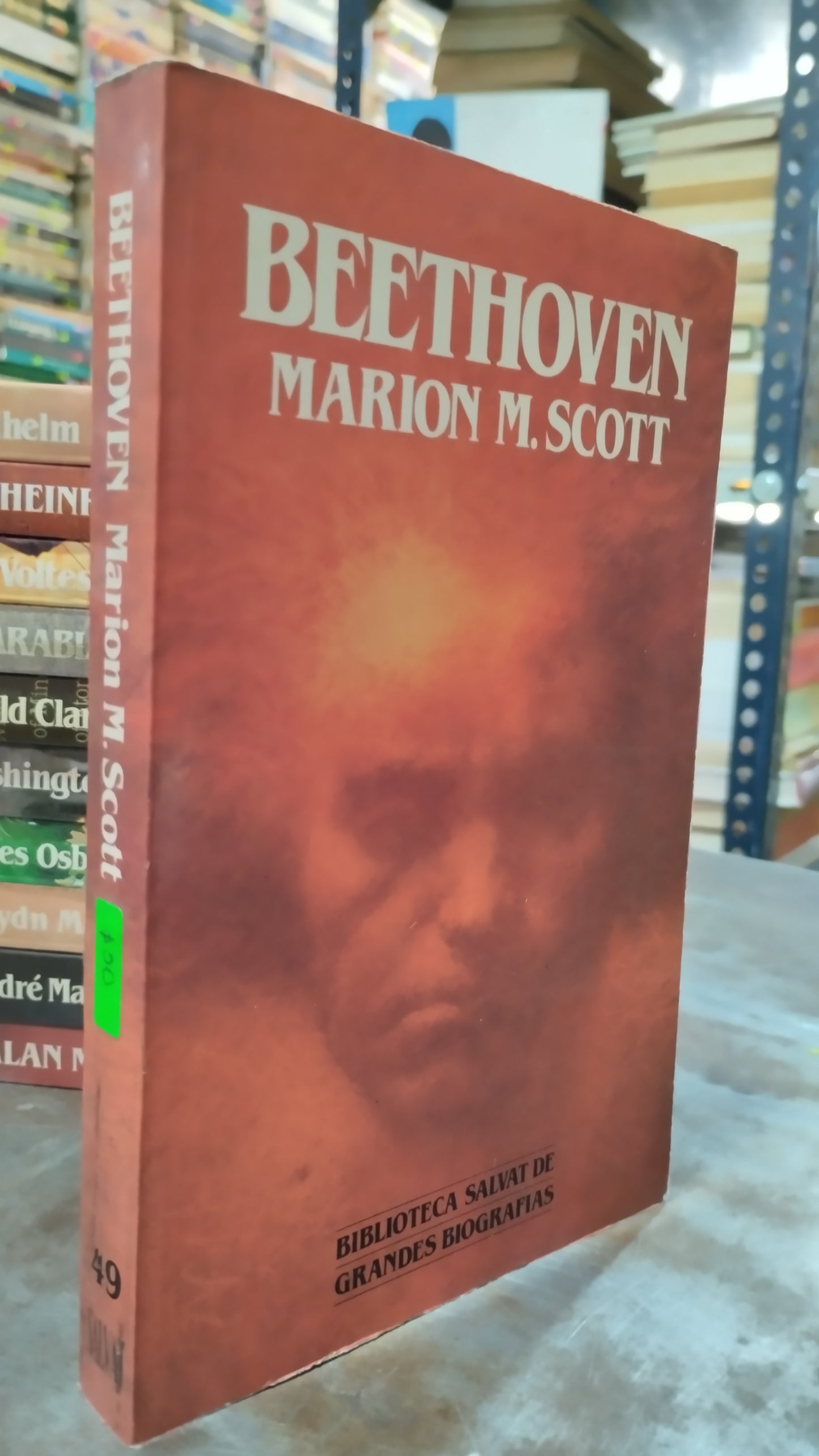 BEETHOVEN POR MARION M SCOTT LIBRO USADO HISTORIA ALDAMA