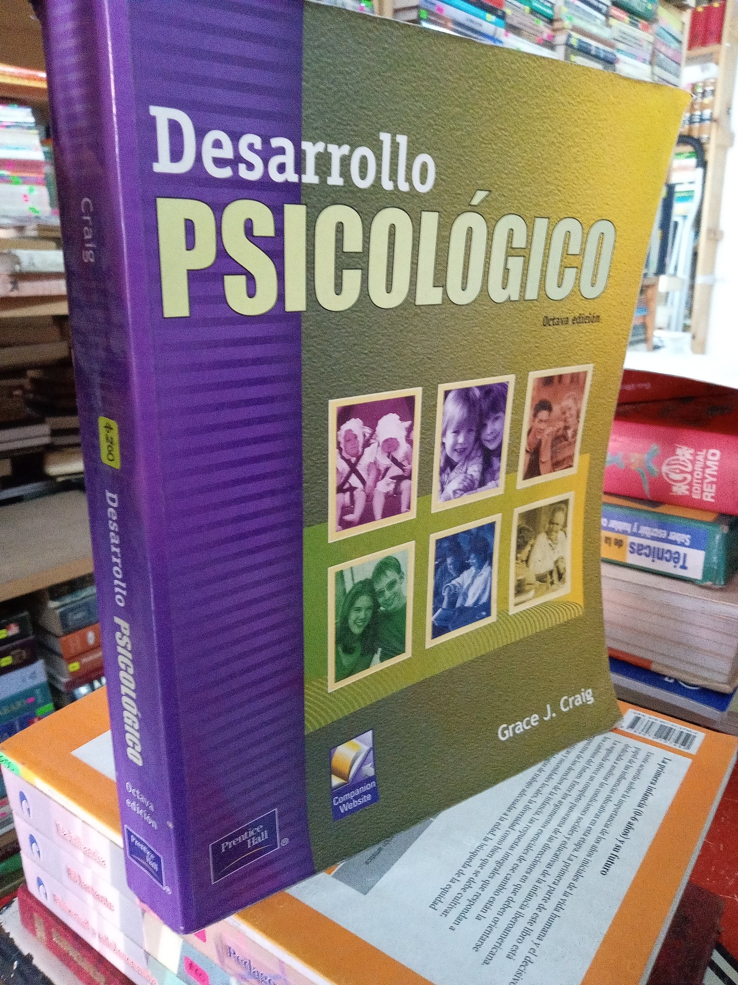 DESARROLLO PSICOLOGICO POR GRACE J CRAIG USADO PSICOLOGÍA LITERARIO 207