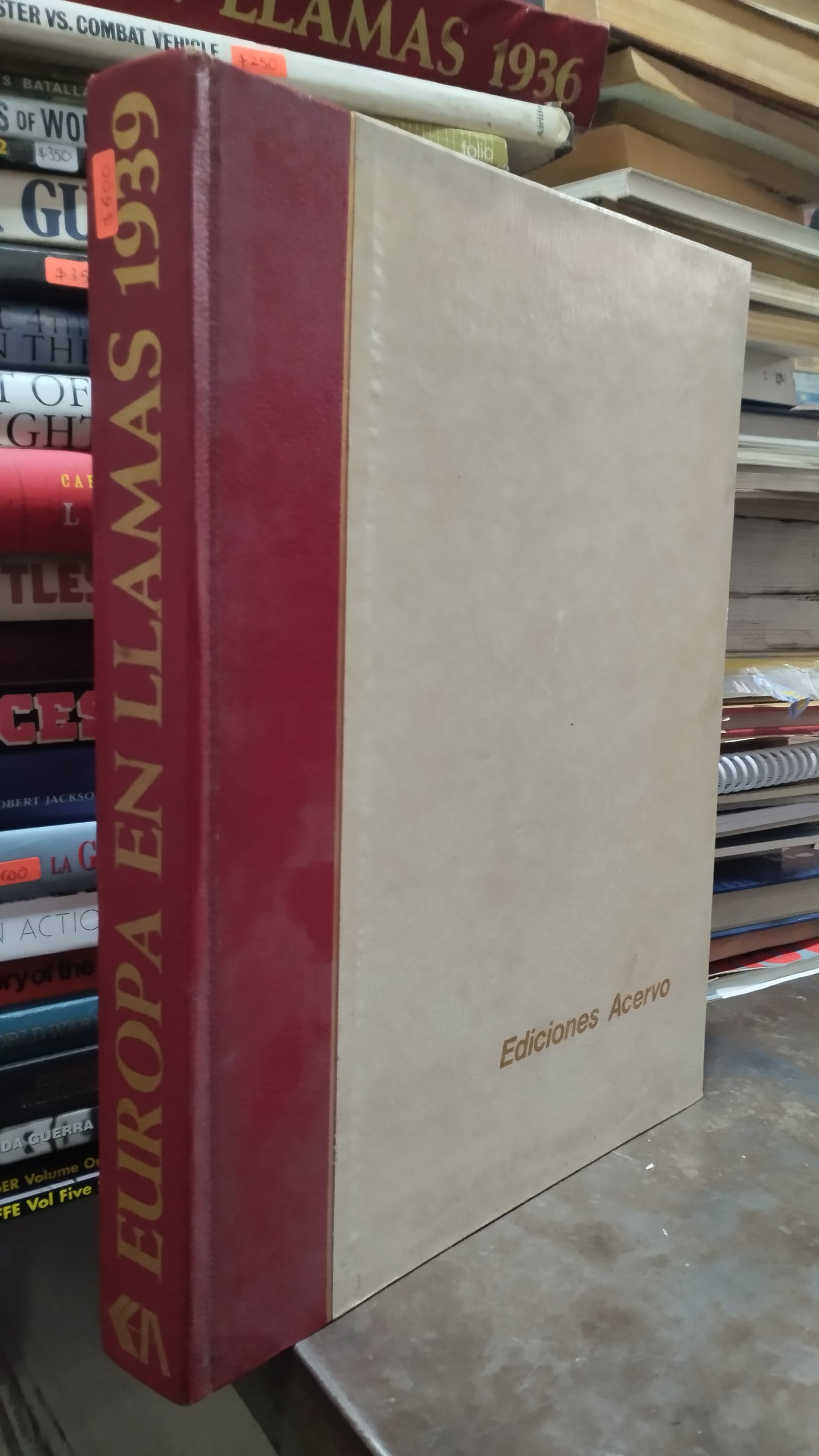 EUROPA EN LLAMAD 1939 LIBRO USADO HISTORIA ALDAMA