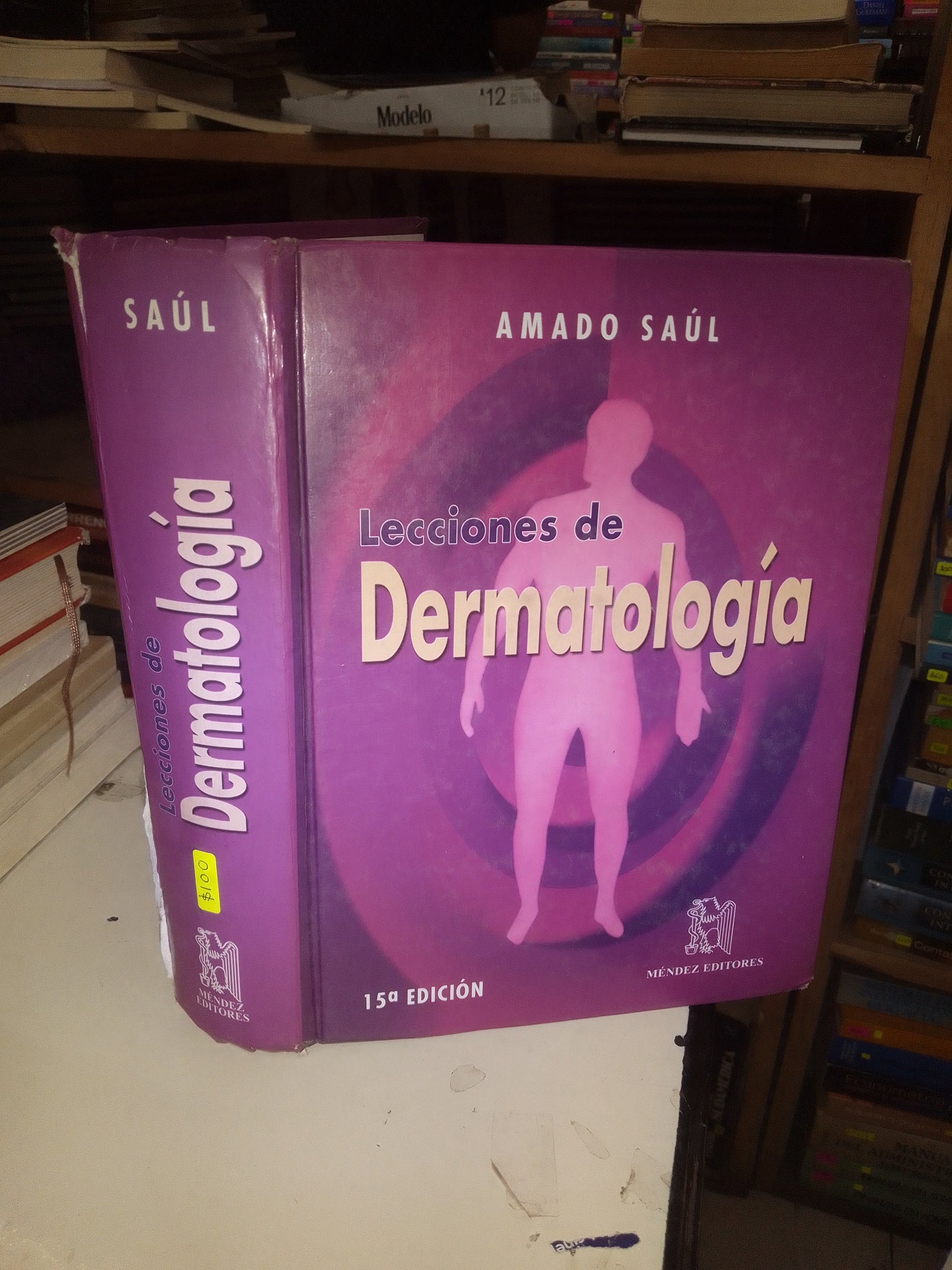 LECCIONES DE DERMATOLOGÍA POR AMADO SAÚL USADO MEDICINA LITERARIO 207