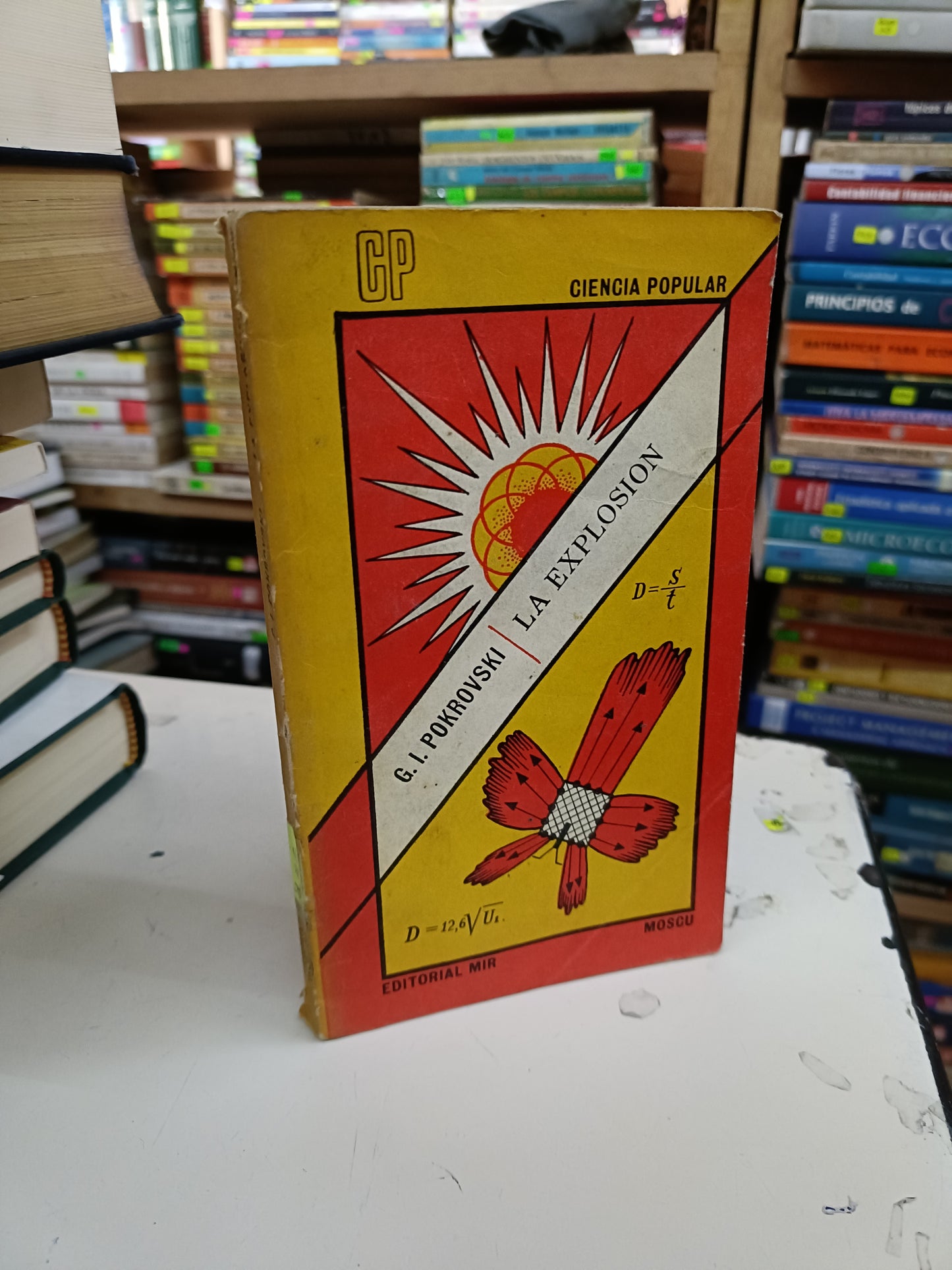 LA EXPLOSIÓN POR G.I.POKROVSKI USADO CIENCIA LITERARIO 207