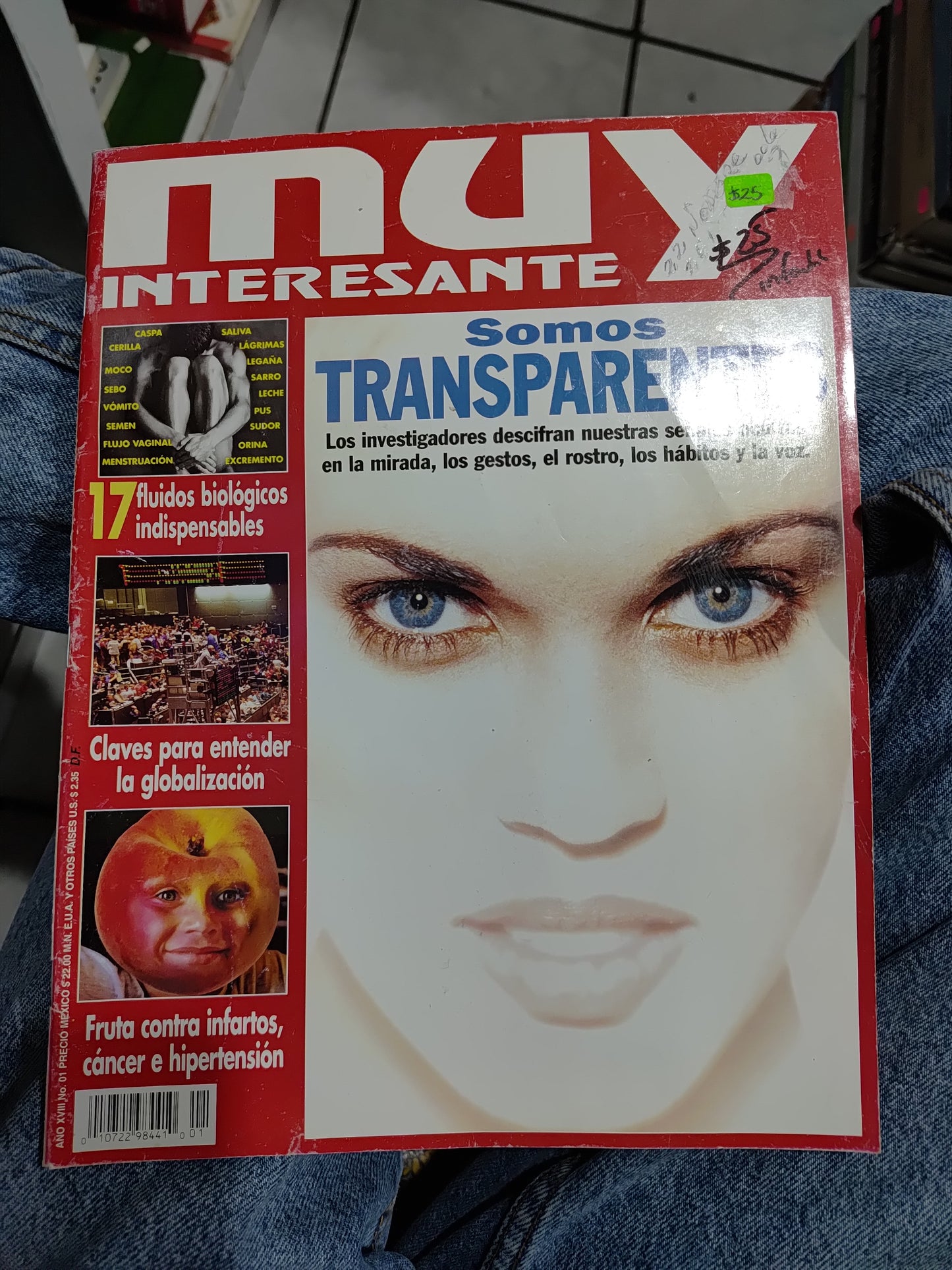 REVISTA MUY INTERESANTE GUERRA A LAS SOMOS TRANSPARENTES USADO INFANTILES JUAREZ 507