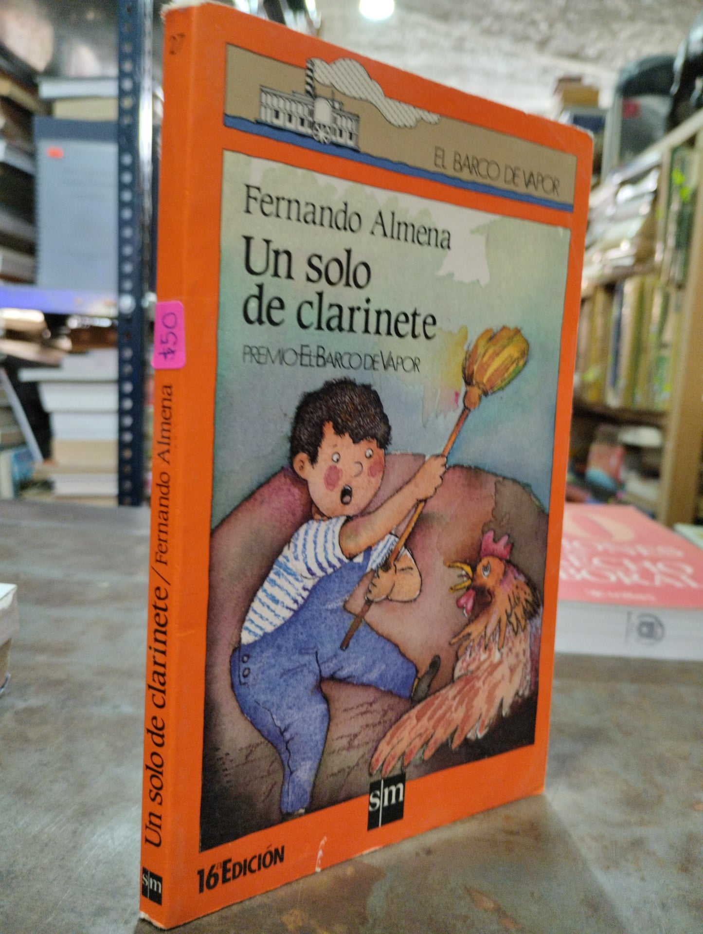 UN SOLO DE CLARINETE POR FERNANDO ALMENA USADO INFANTIL ALDAMA