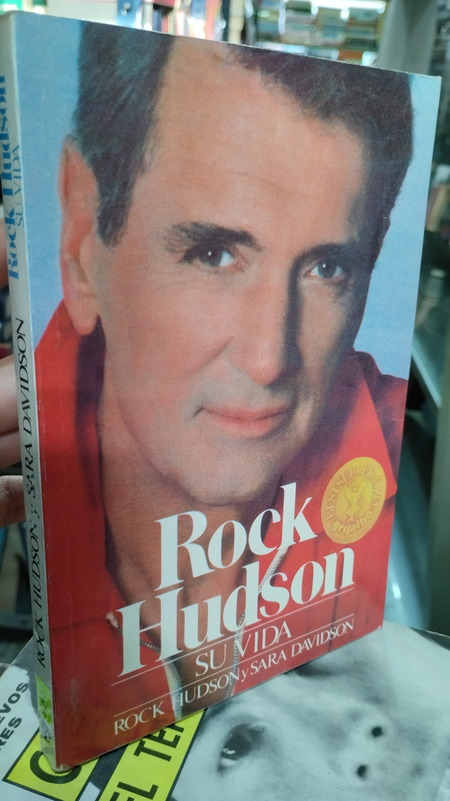 ROCK HUDSON SU VIDA POR ROCK HUDSON Y SARA DAVIDSON LIBRO USADO NOVELAS ALDAMA