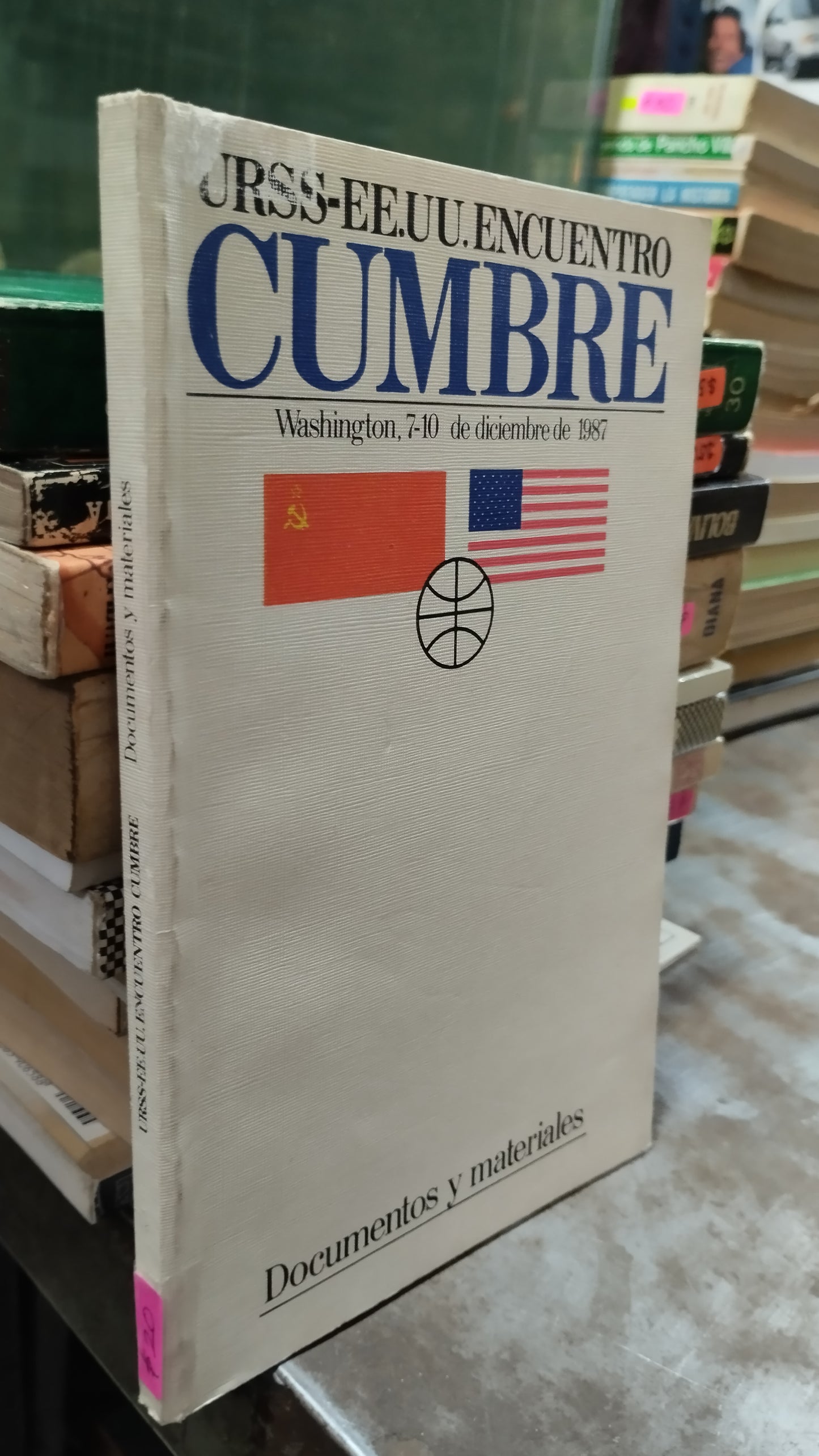 URSS EEUU ENCUENTRO CUMBRE DOCUMENTOS Y MAYERIALES LIBRO USADO HISTORIA ALDAMA
