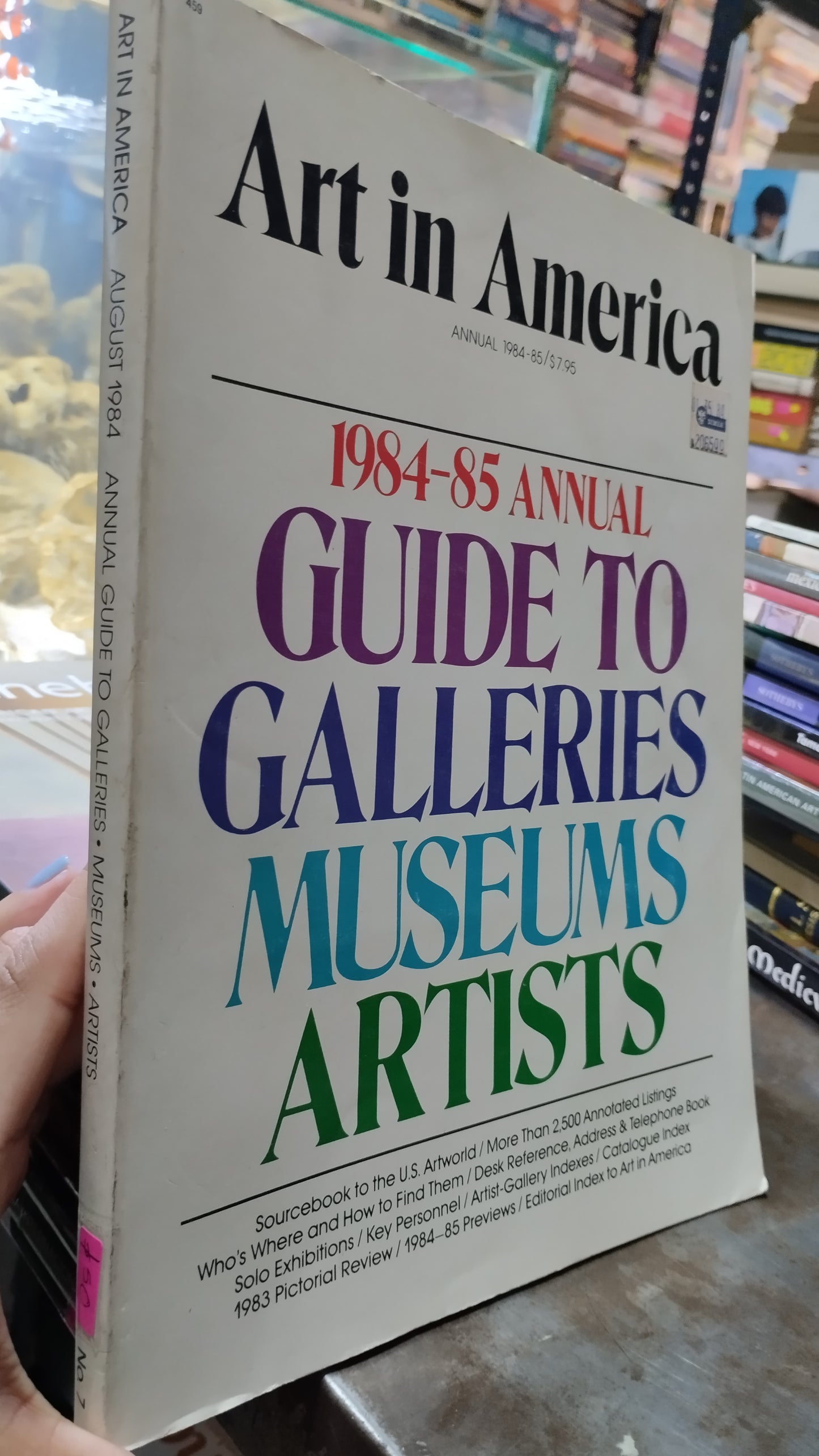ANNUAL GUIDE TO GALLERIES LIBRO USADO ARTE ALDAMA