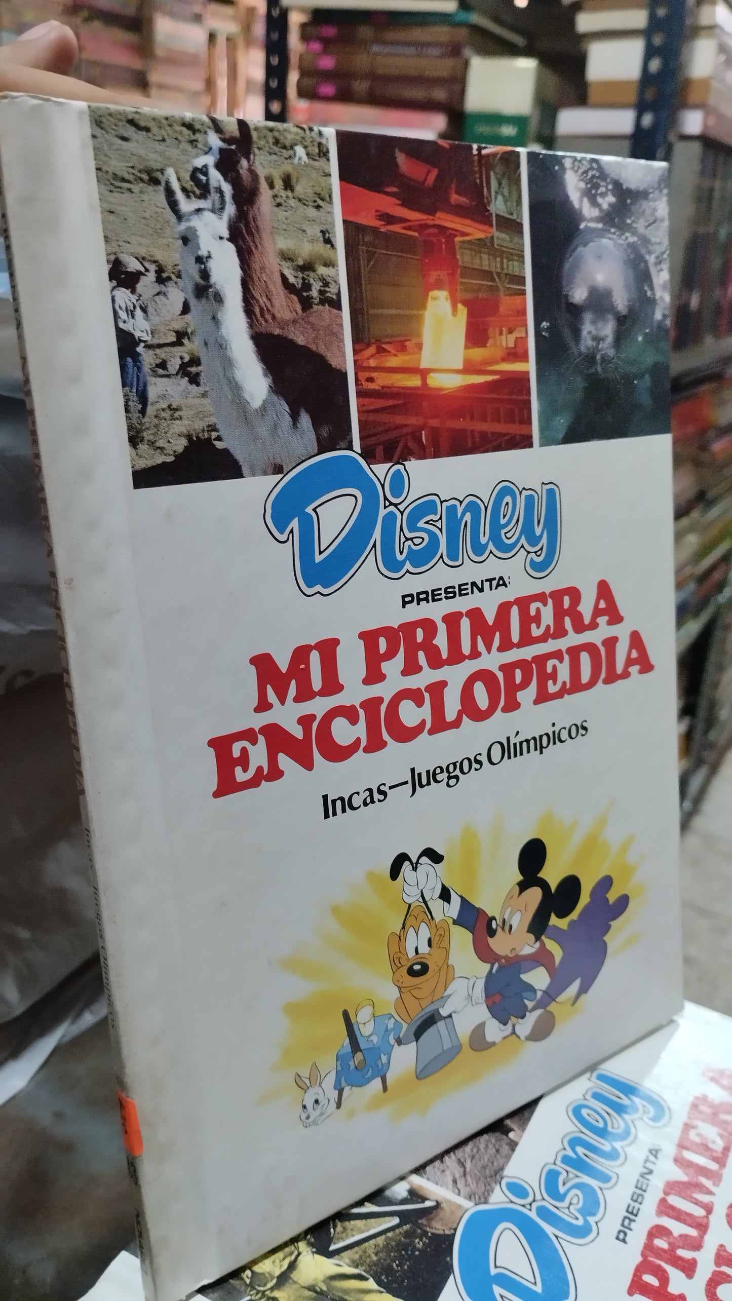 MI PRIMERA ENCICLOPEDIA INCAS JUEGOS OLIMPICOS LIBRO USADO INFANTIL ALDAMA