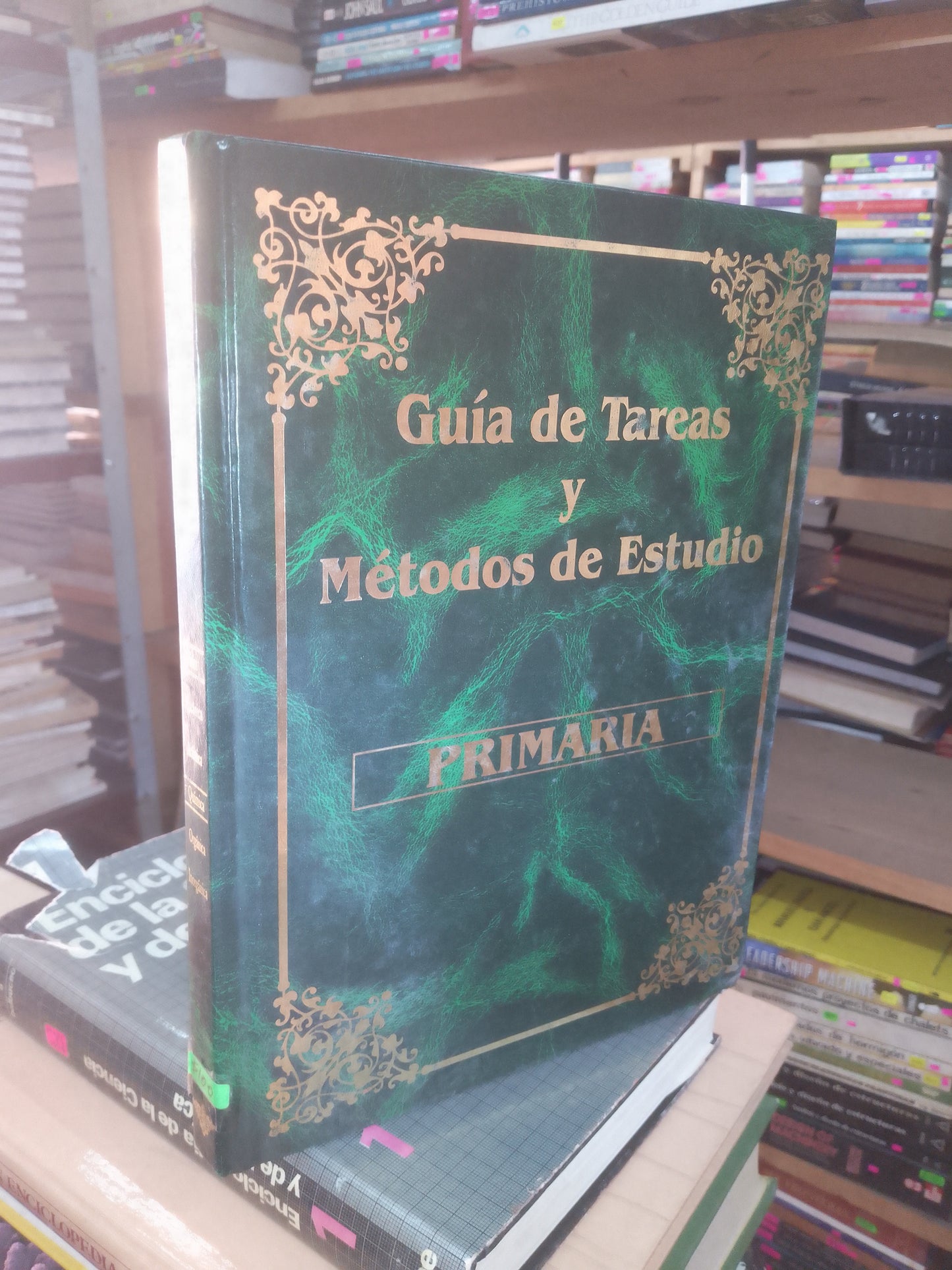 GUÍA DE TAREAS Y MÉTODOS DE ESTUDIO (PRIMARIA): FÍSICA, MECÁNICA ACÚSTICA, QUÍMICA ORGÁNICA E INORGÁNICA USADO ENCICLOPEDIAS LITERARIO 207