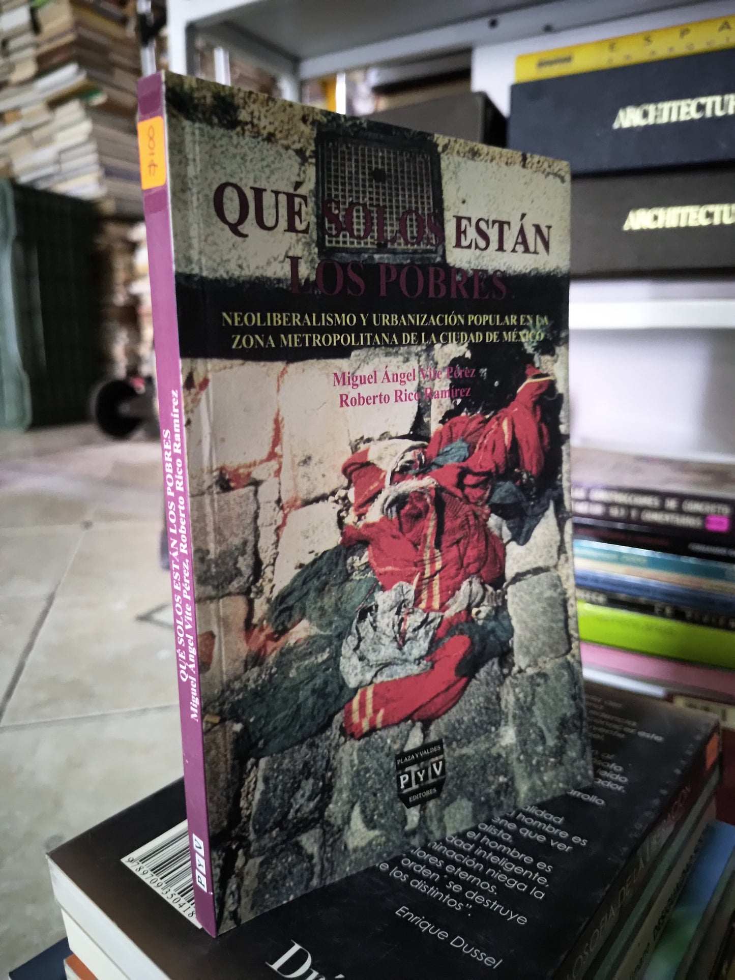 QUE SOLOS ESTAN LOS POBRES POR MIGUEL ANGEL VITE PEREZ USADO SOCIOLOGIA JUAREZ 515