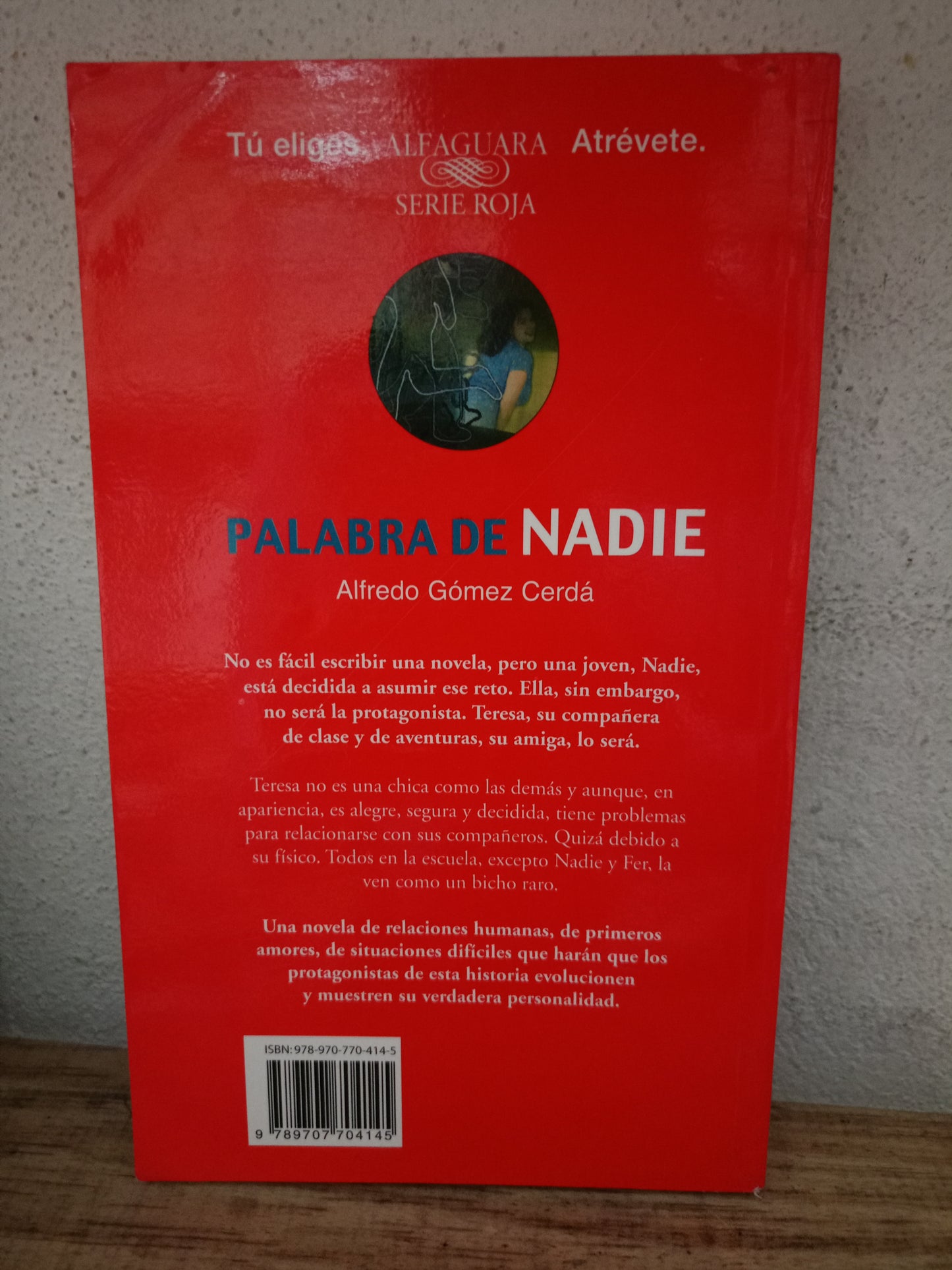 PALABRA DE NADIE POR ALFREDO GÓMEZ CERDÁ USADO NOVELA LITERARIO 305