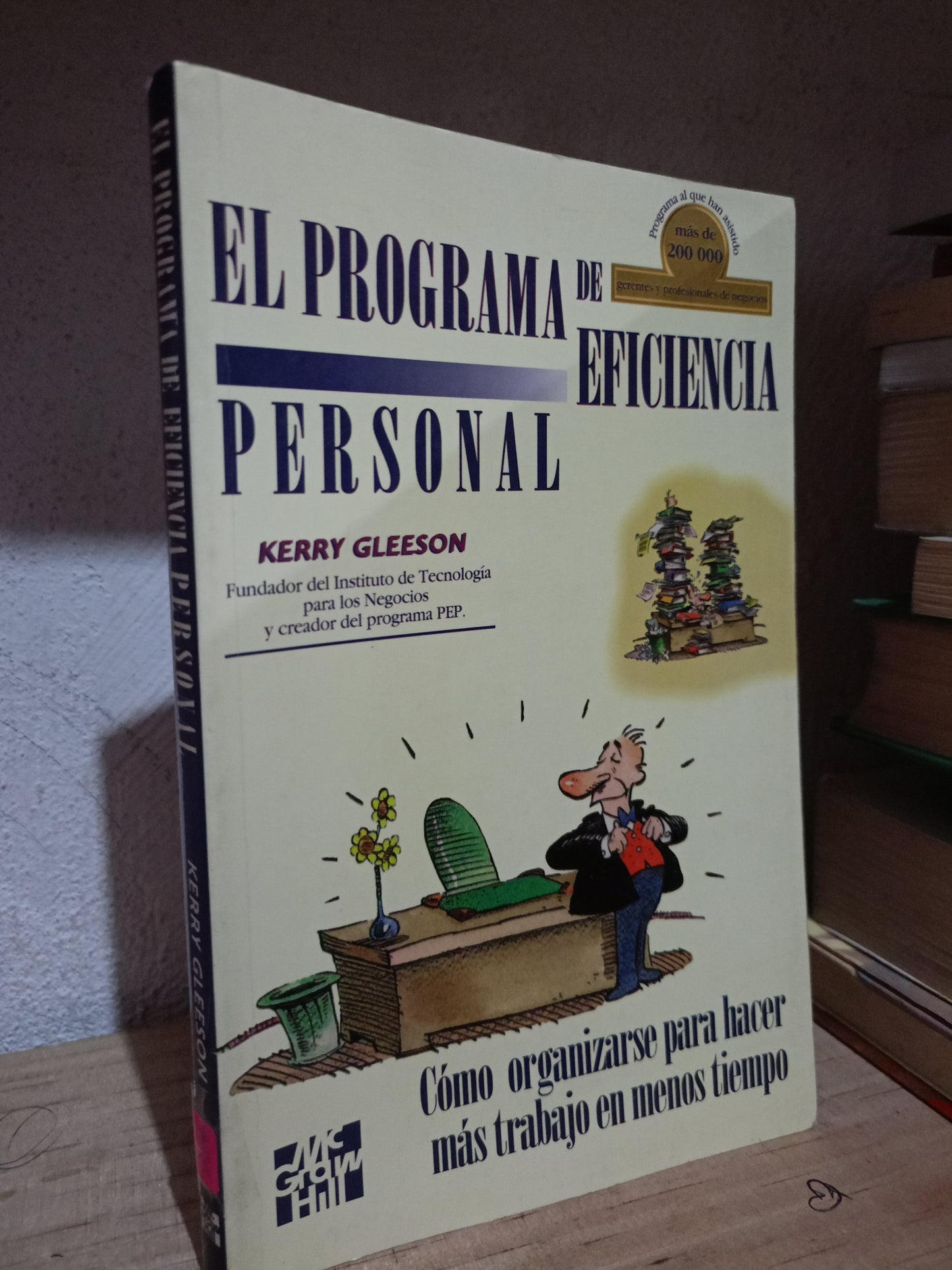 EL PROGRAMA DE EFICIENCIA PERSONAL POR HERRY GLEESON USADO S.PERSONAL LITERARIO 305