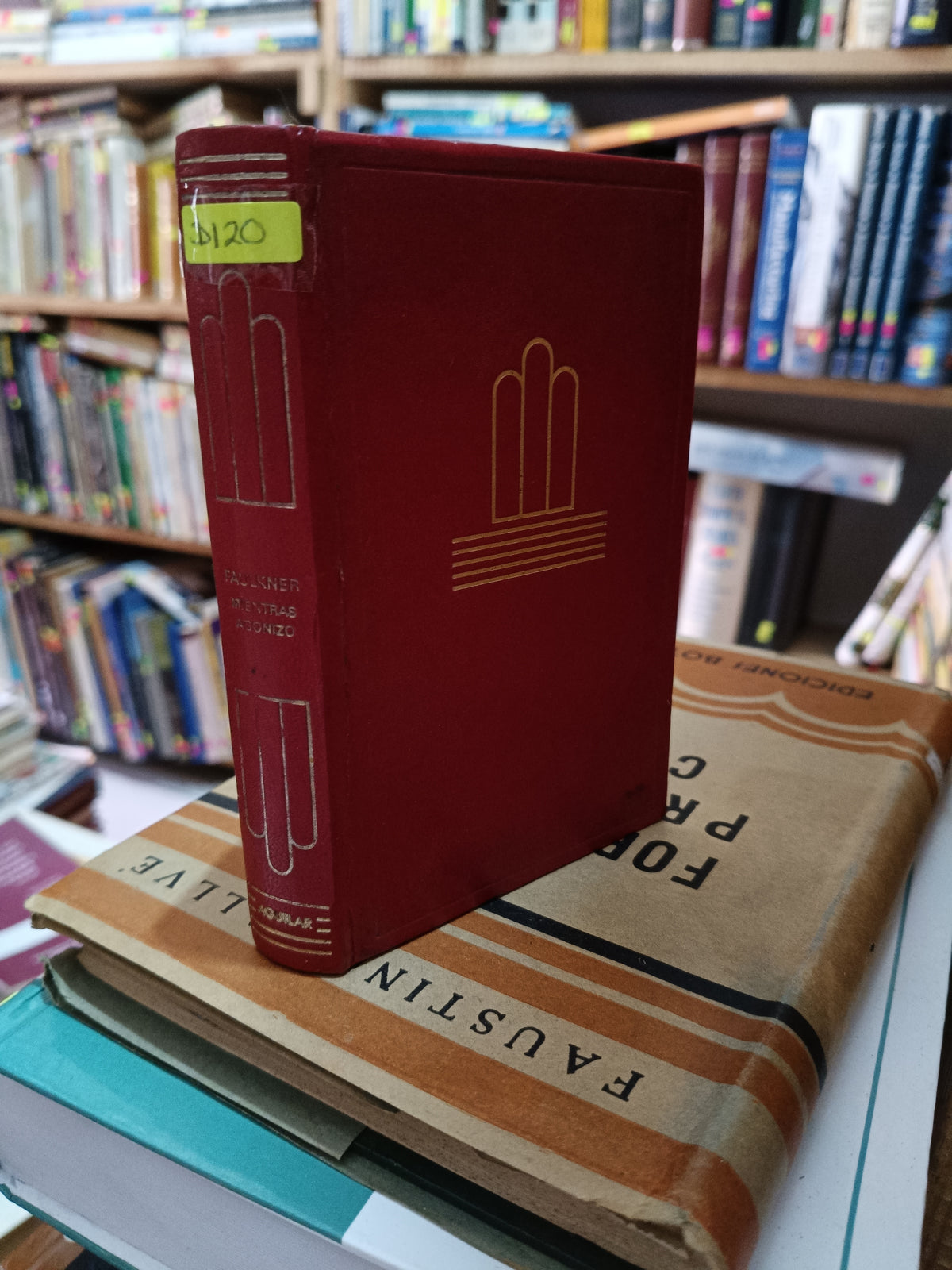FAULKNER MIENTRAS AGONIZO USADO NOVELA LITERARIO 305