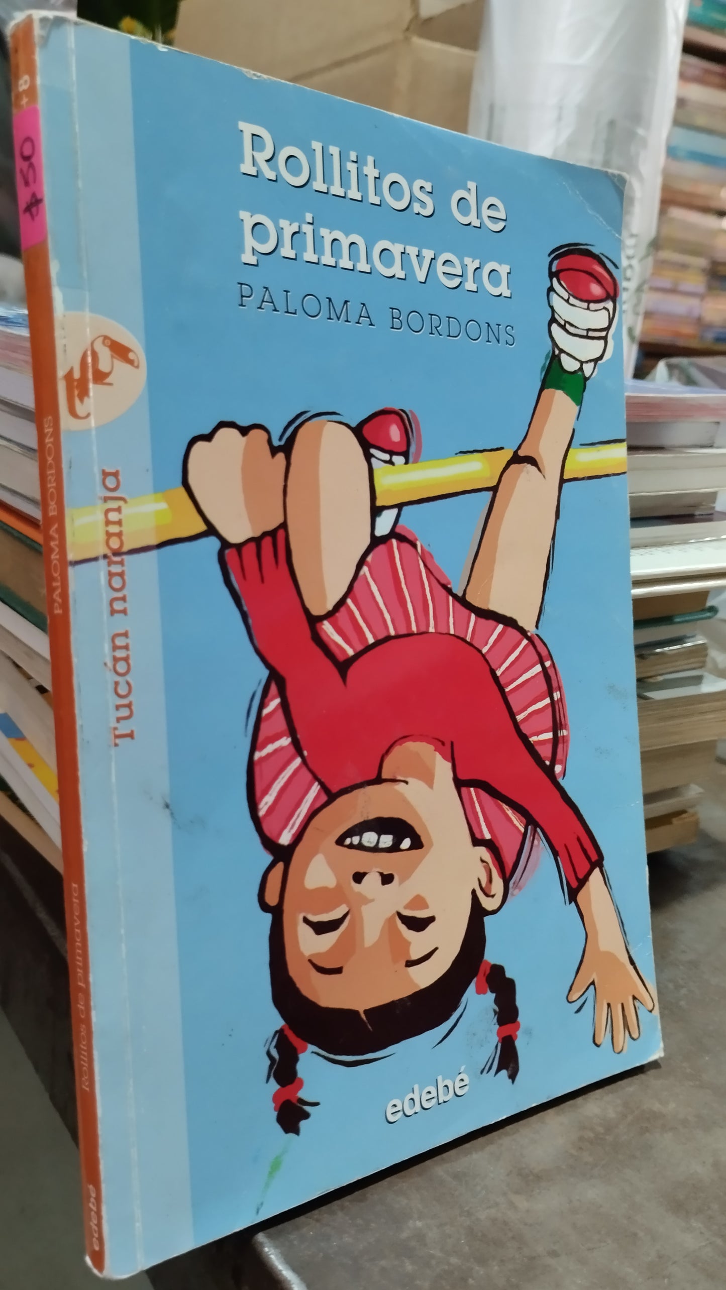 ROLLITOS DE PRIMAVERA POR PALOMA BORDONS LIBRO USADO INFANTIL ALDAMA