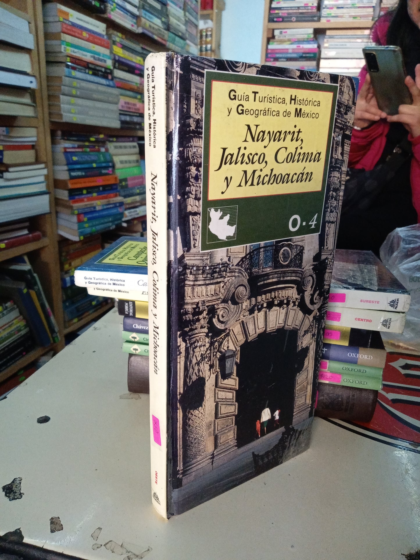 GUIA TURISTICA HISTORICA Y GEOGRAFICA DE MEXICO NAYARIT JALISCO COLIMA Y MICHOACAN USADO GEOGRAFIA LITERARIO 207