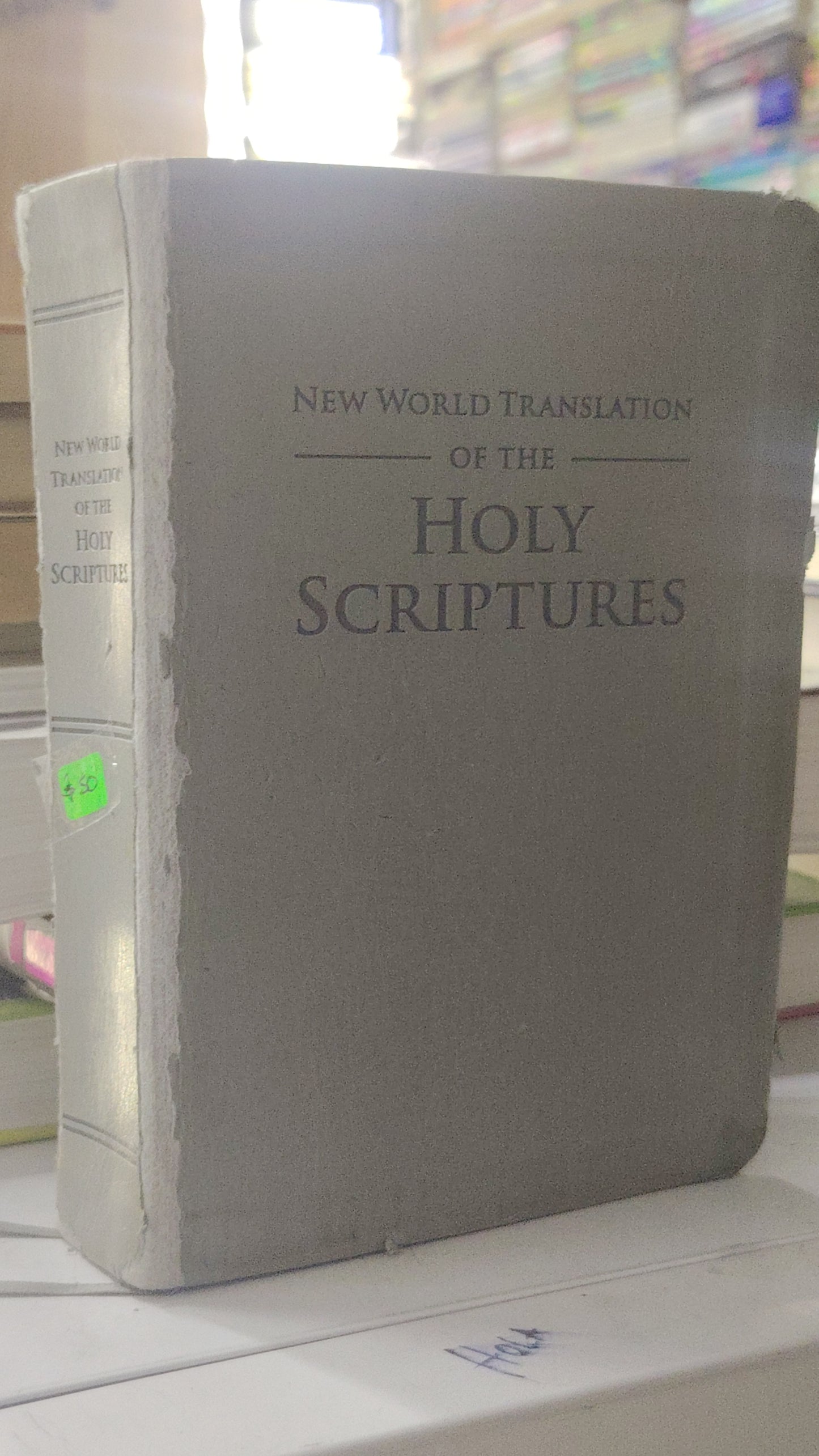 NEW WORLD TRANSLATION OF THE HOLY SCRIPTURES USADO RELIGIÓN LITERARIO 207
