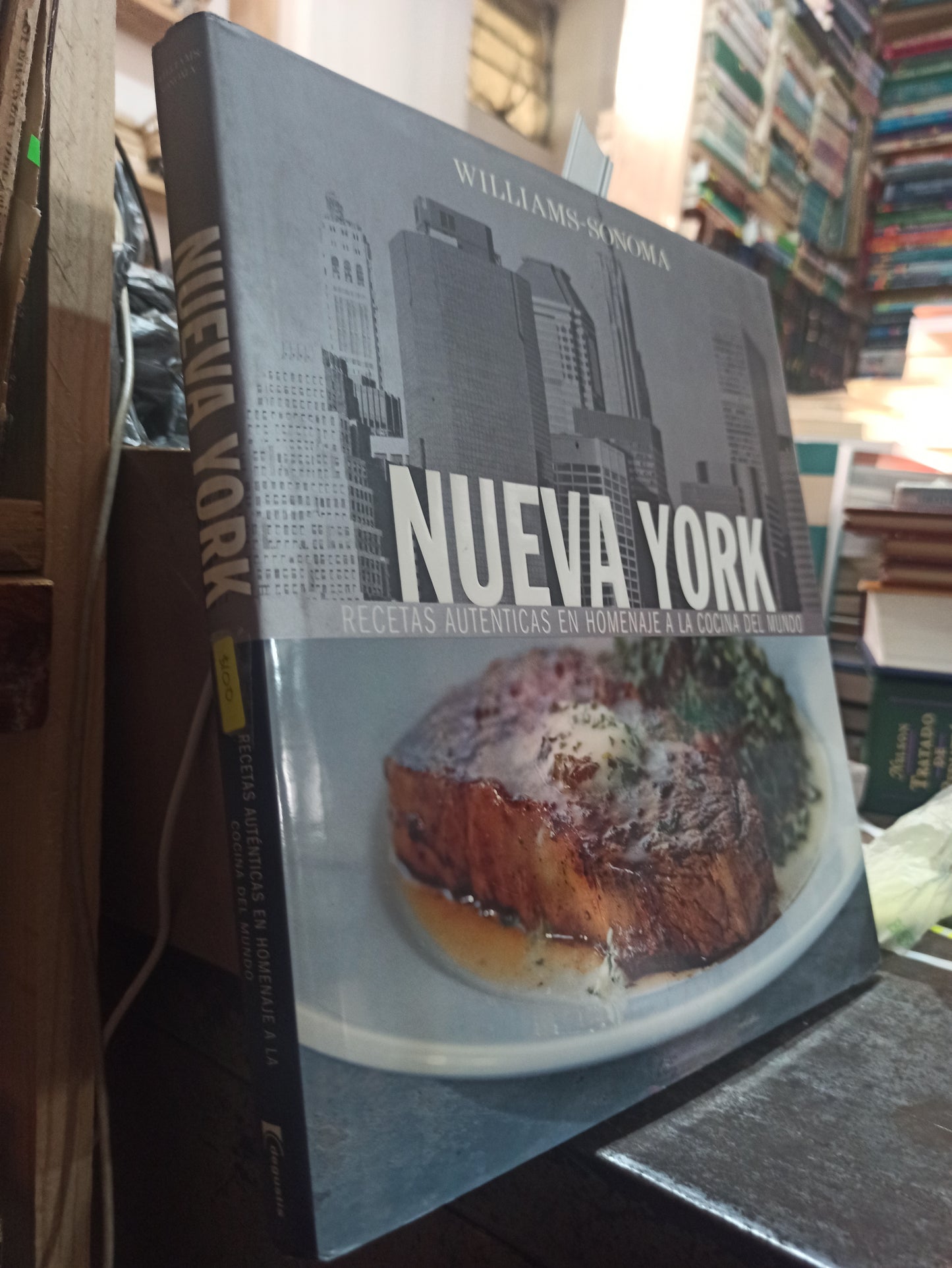 NUEVA YORK RECETAS AUTENTICAS EN HOMENAJE ANLA COCINA DEL MUNDO POR WILLIAMS Y SONOMA USADO COCINA ALDAMA