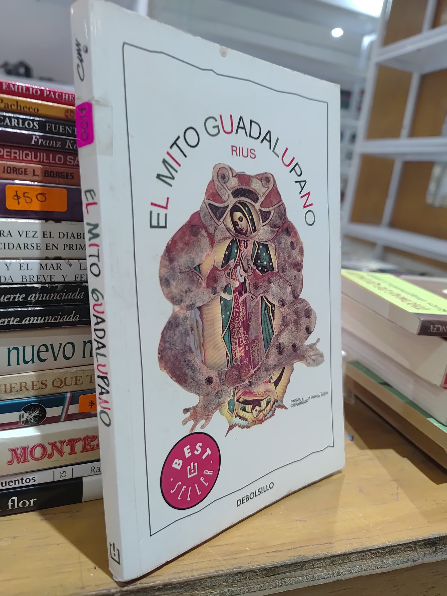 EL MITO GUADALUPANO POR RIUS USADO NOVELAS JUAREZ 515
