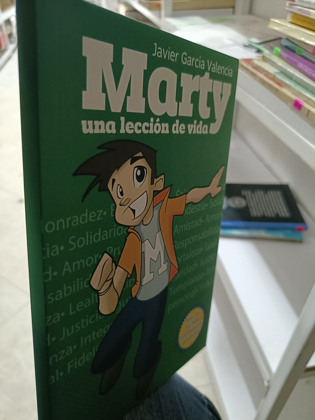 MARTY UNA LECCION DE VIDA POR JAVIER GARCIA VALENCIA USADO INFANTIL JUAREZ 515
