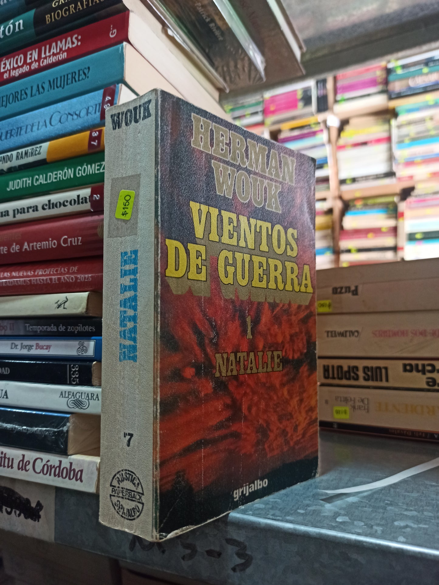 VIENTO DE GUERRA POR HERMAN WOUK USADO NOVELAS ALDAMA