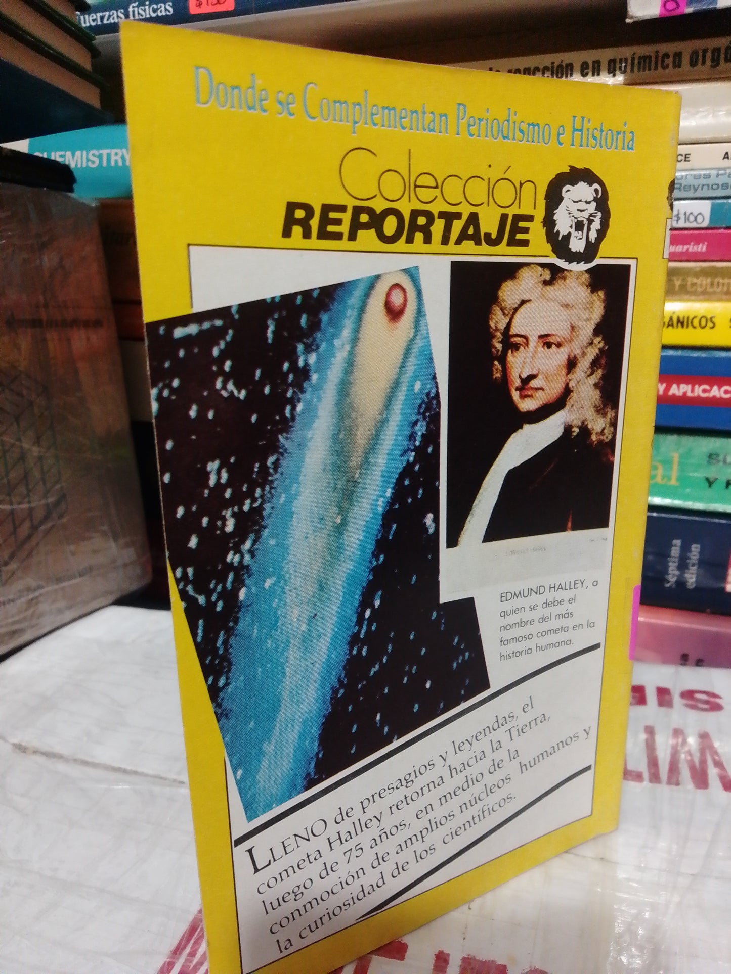 EL COMETA HALLEY CATÁSTROFE O CIENCIA USADO NOVELA JUÁREZ