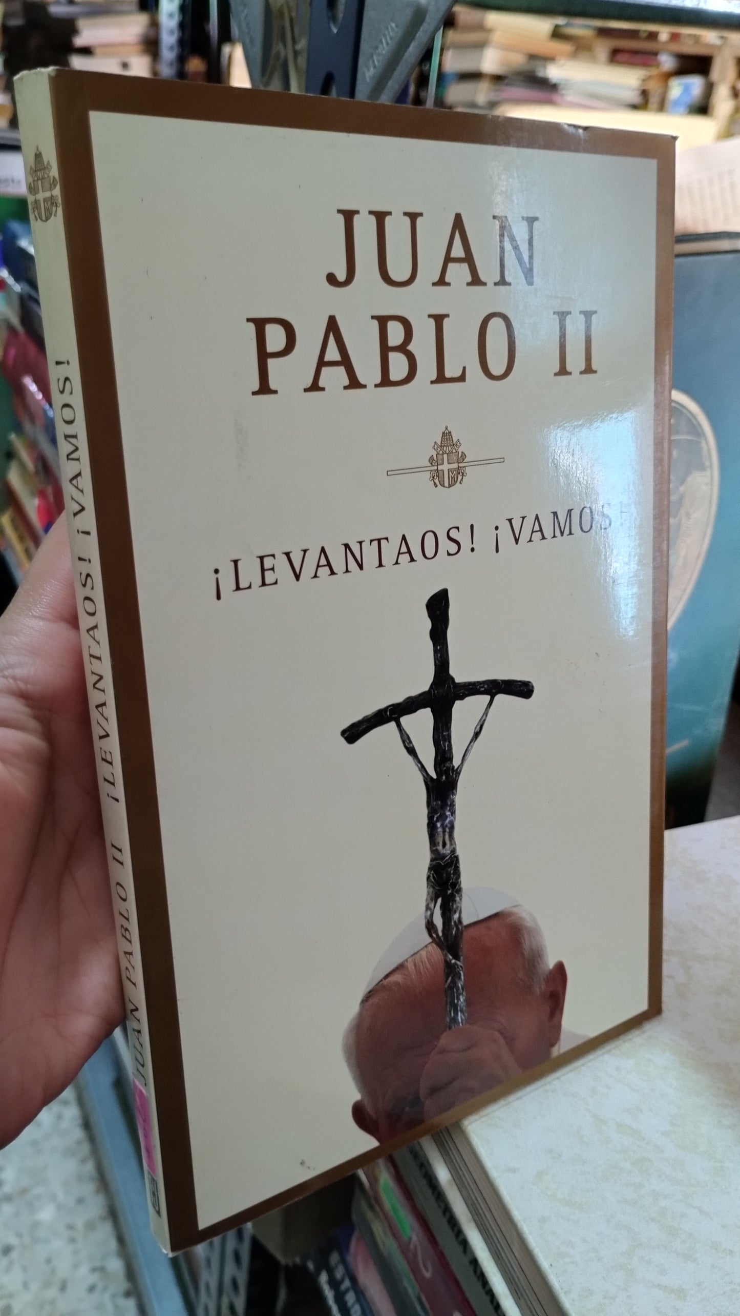 JUAN PABLO II LEVANTANOS VAMOS POR PEDRO ANTONIO URBINA TORTELLA LIBRO USADO RELIGION ALDAMA