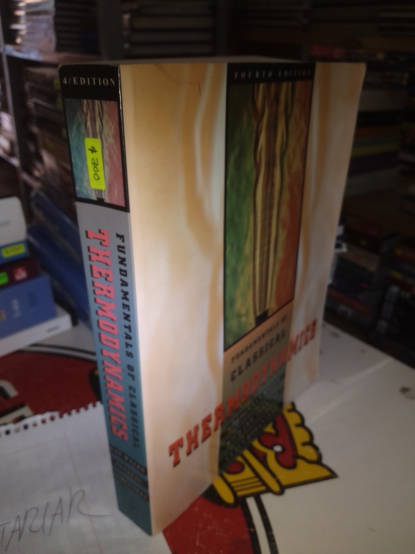 THERMODYNAMICS POR GORDON VAN WYLEN RICHARDSONNTAG USADO FISCA LITERARIO 207