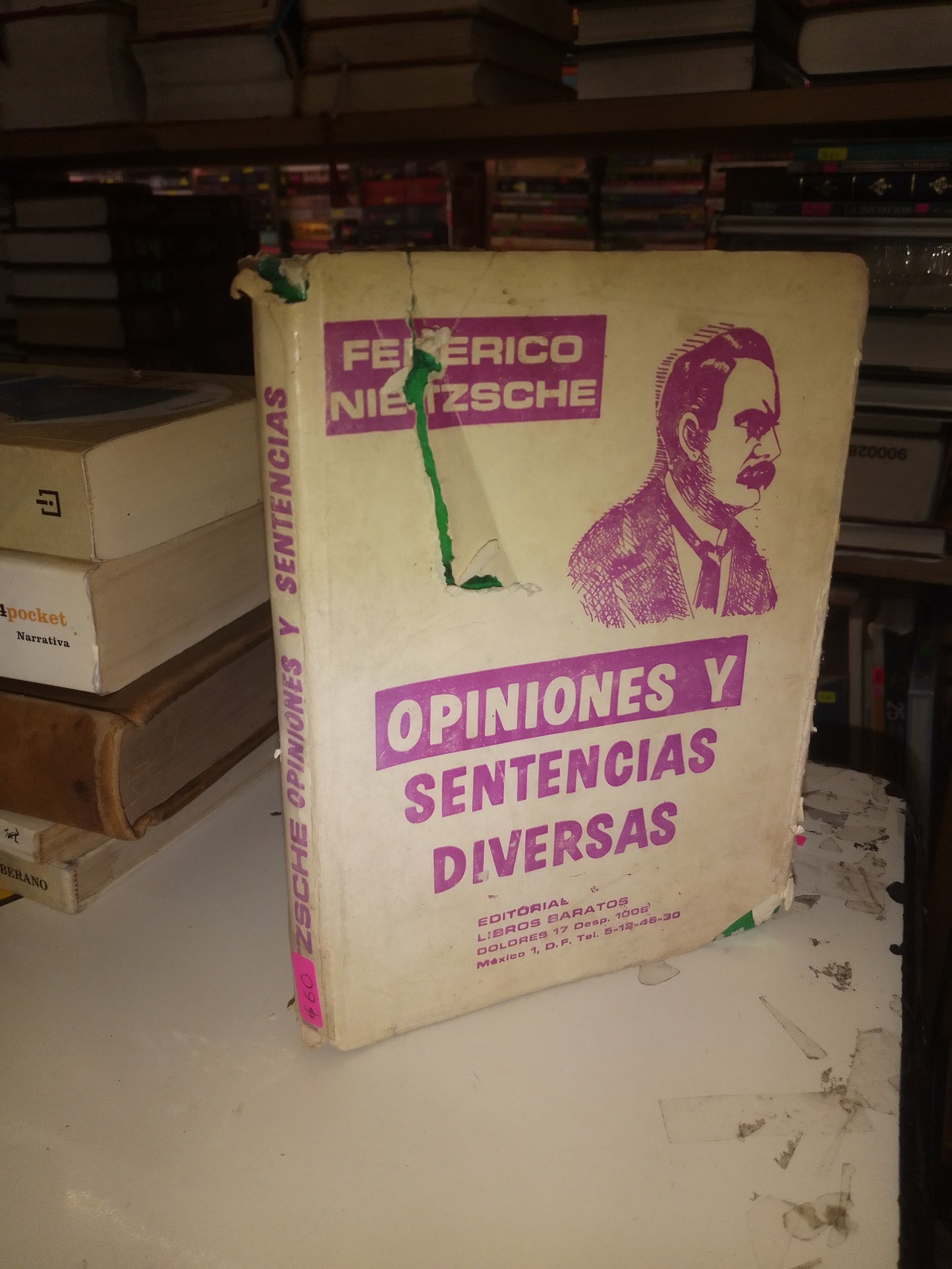 OPINIONES Y SENTENCIAS DIVERSAS POR FEDERICO NIETZSCHE USADO SOCIOLOGÍA LITERARIO 207
