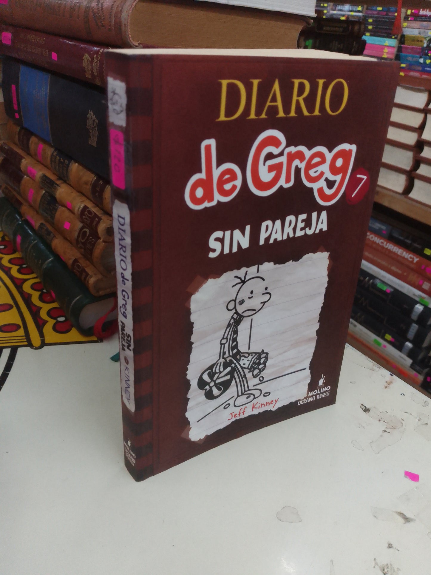 DIARIO DE GREG 7: SIN PAREJA POR JEFF KINNEY USADO INFANTIL LITERARIO 207