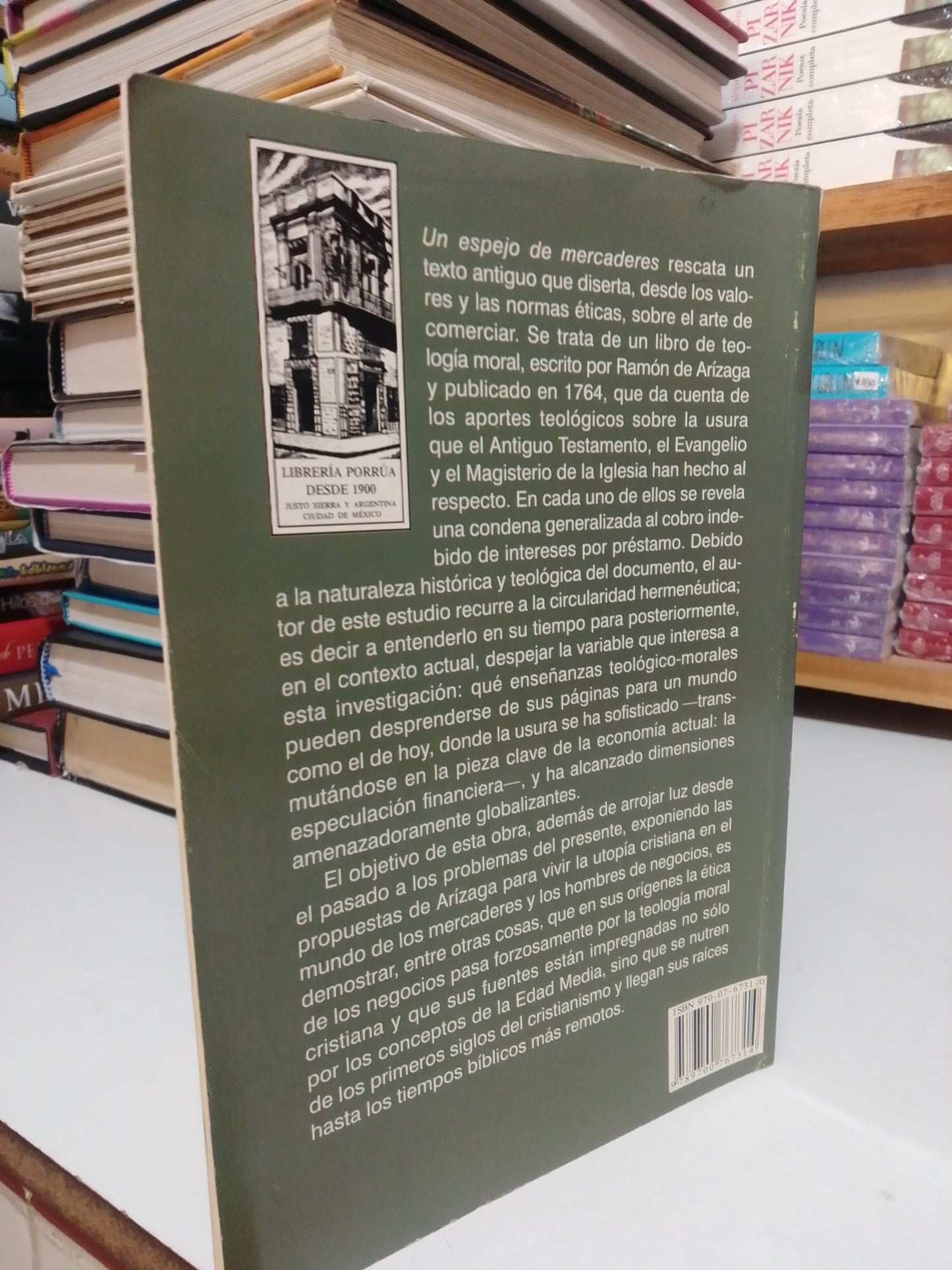 UN ESPEJO DE MERCADERES POR FERNANDO JOSÉ MÉNDEZ USADO SUP.PERSONAL JUÁREZ