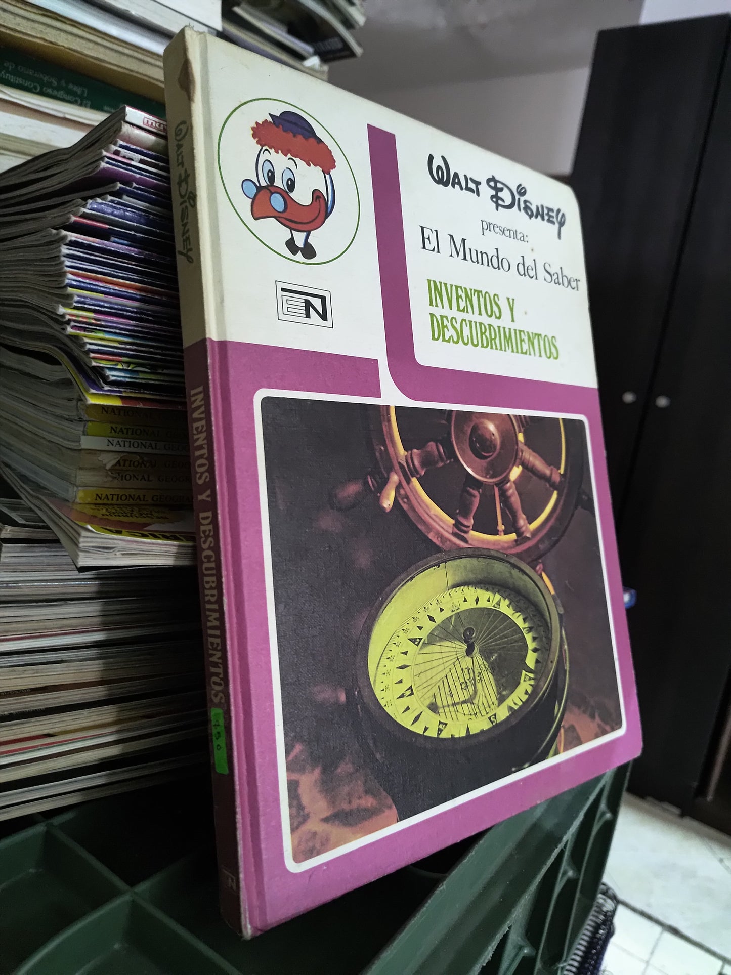 WALT DISNEY EL MUNDO DEL SABER INVENTOS Y DESCUBRIMIENTOS POR EDITORIAL NOVARO USADO CIENCIAS JUAREZ 515