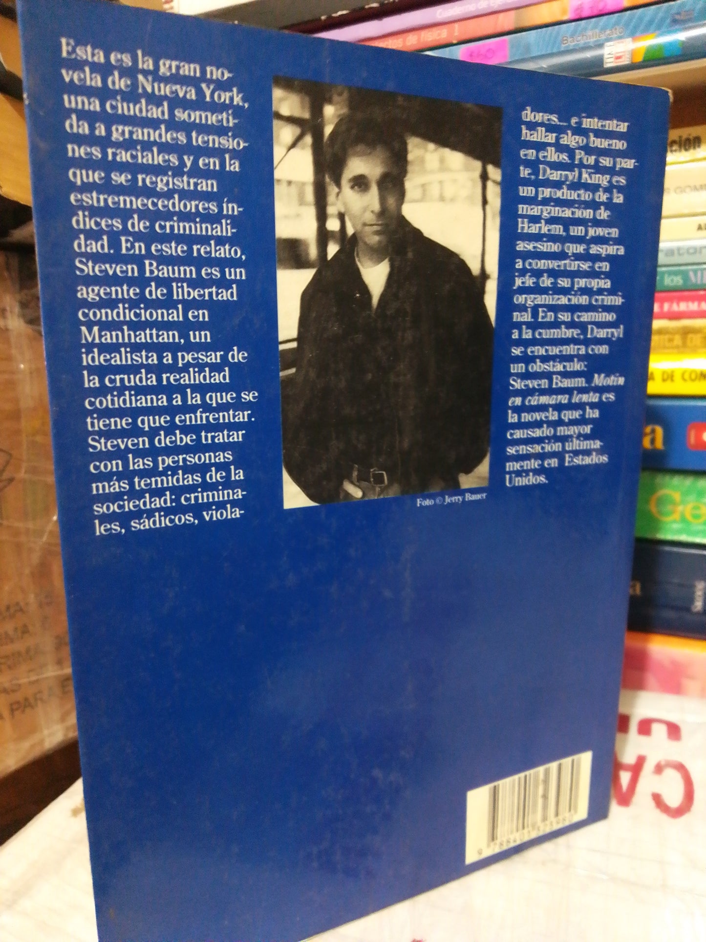 MOTIN EN CAMARA LENTA POR PETER BLAUNER USADO NOVELA JUÁREZ