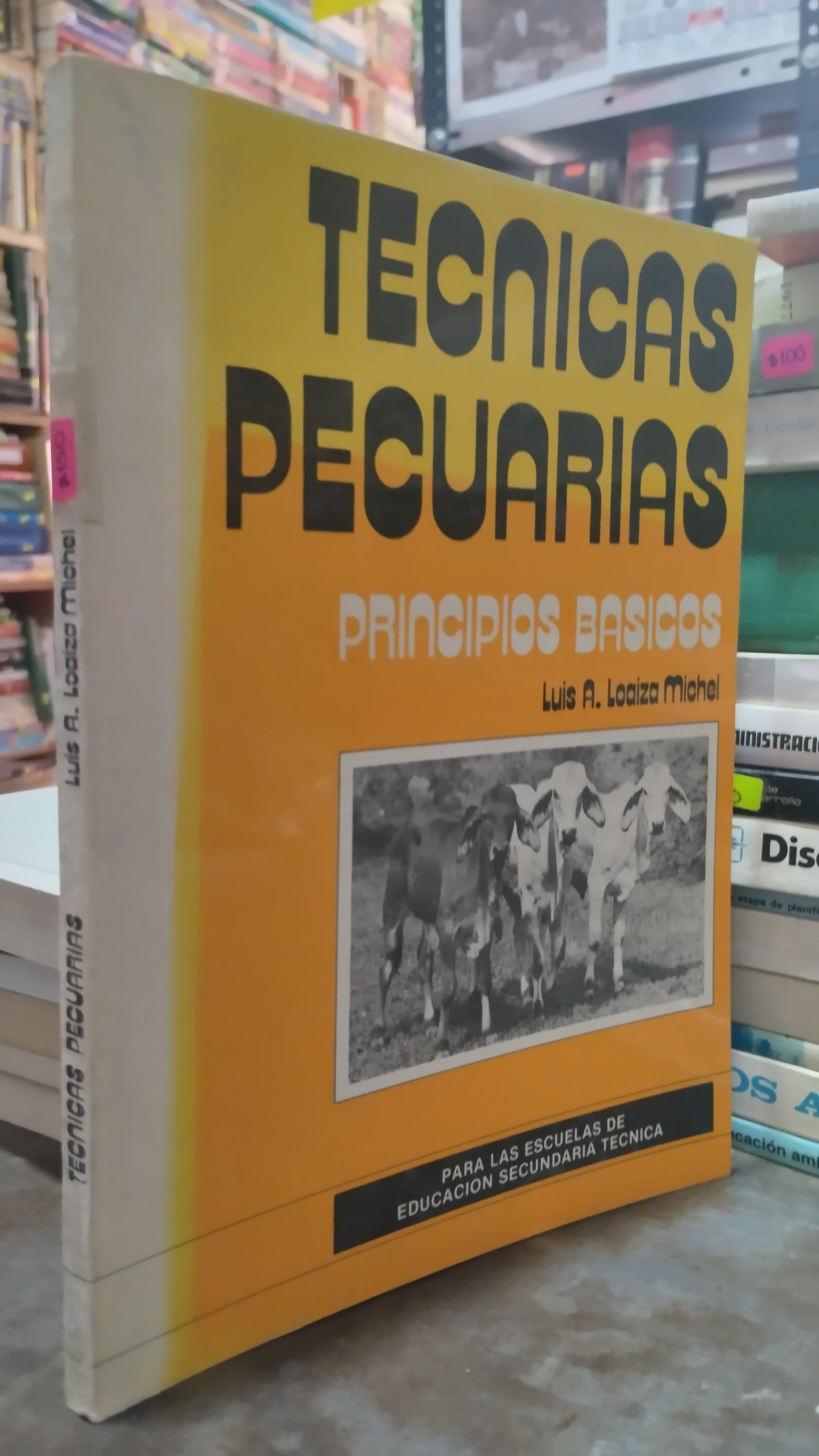 TECNICAS PECUARIAS PRINCIPIOS BASICOS POR LUIS A LOAIZA MICHEL LIBRO USADO AGRICULTURA ALDAMA